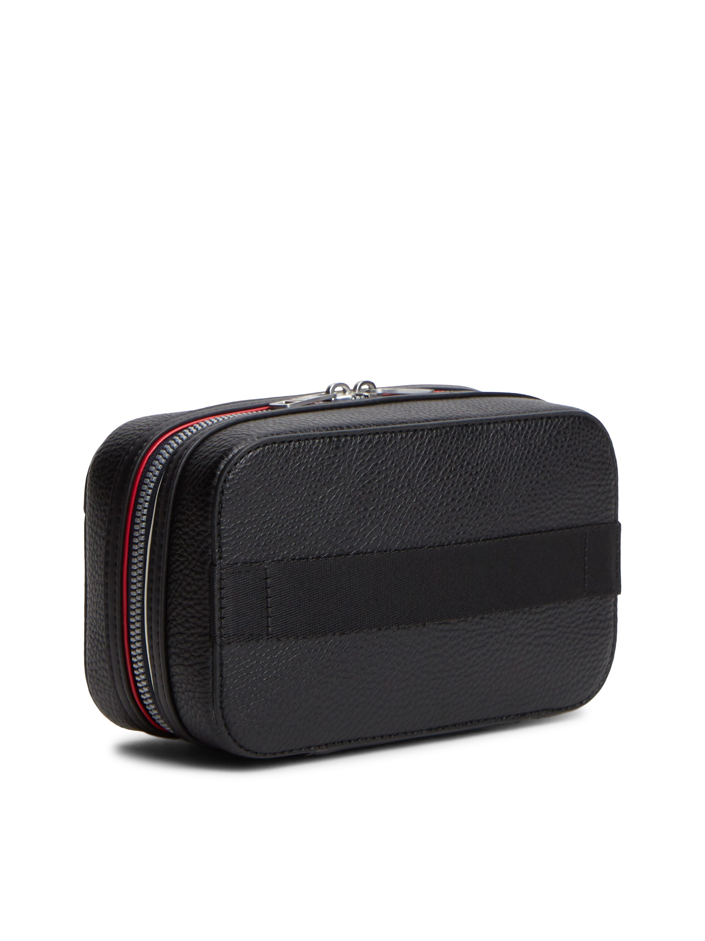 Tommy Hilfiger Kulturbeutel TH CENTRAL WASHBAG, Unisex Waschbeutel, Minibag mit Logoschriftzug