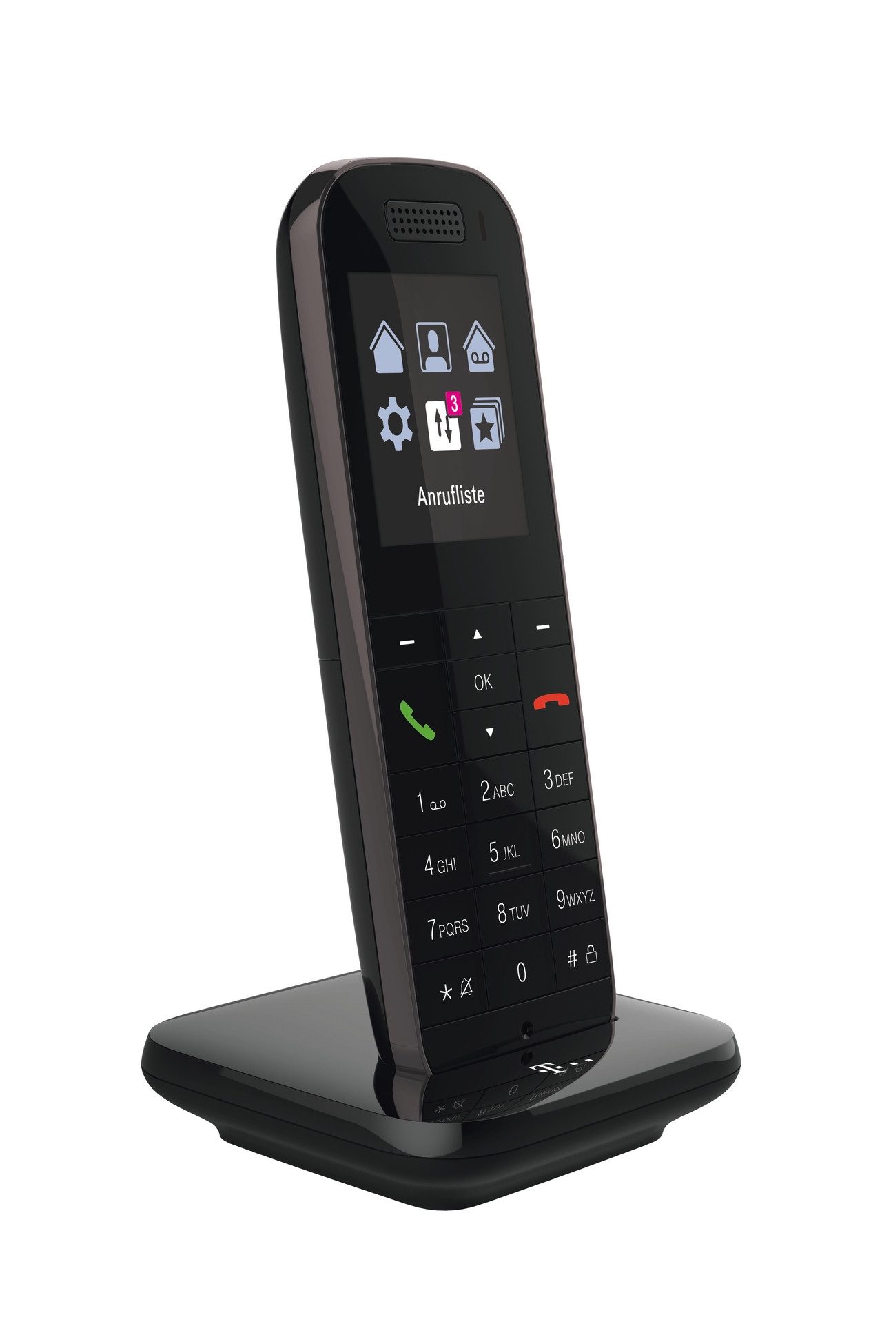 Telekom Telekom Speedphone 52 Schnurloses Mobilteil (Mobilteile: 1, schnurlose Headsetanbindung via Bluetooth)