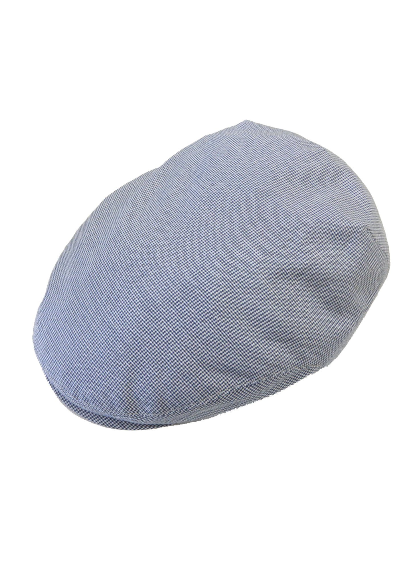 Chaplino Flat Cap in kleinem Karodesign