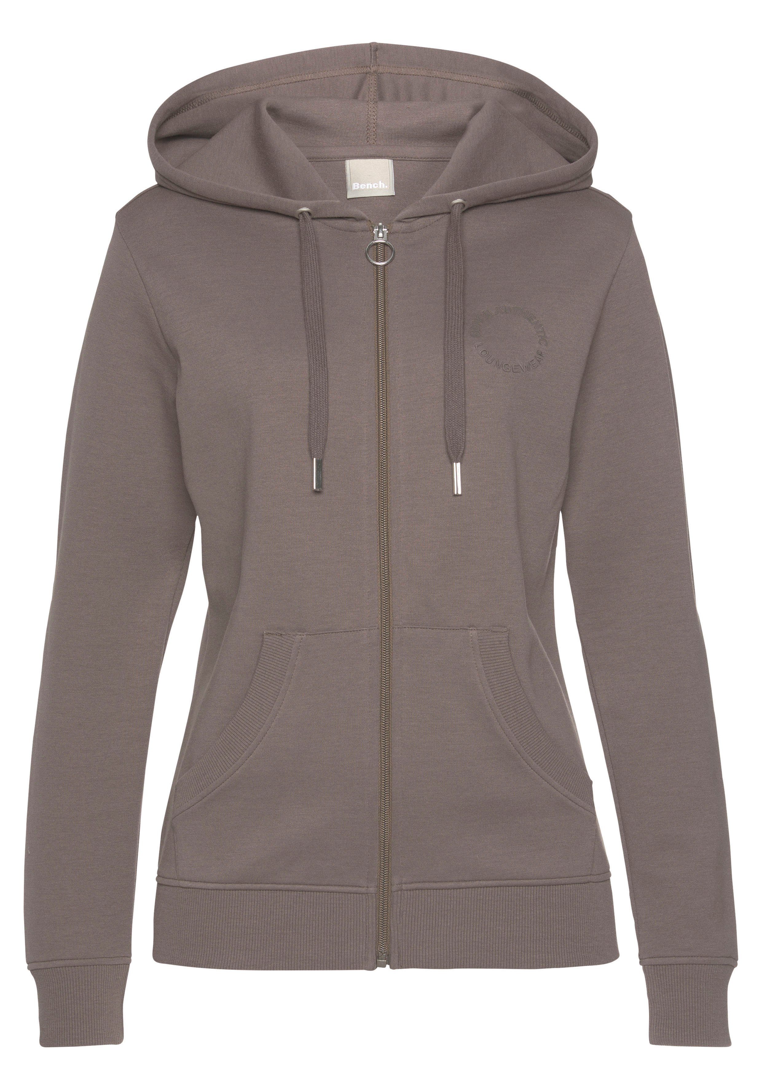 Bench. Loungewear Kapuzensweatjacke mit Logo und Kängurutasche, Loungewear – Bild 2 von 5