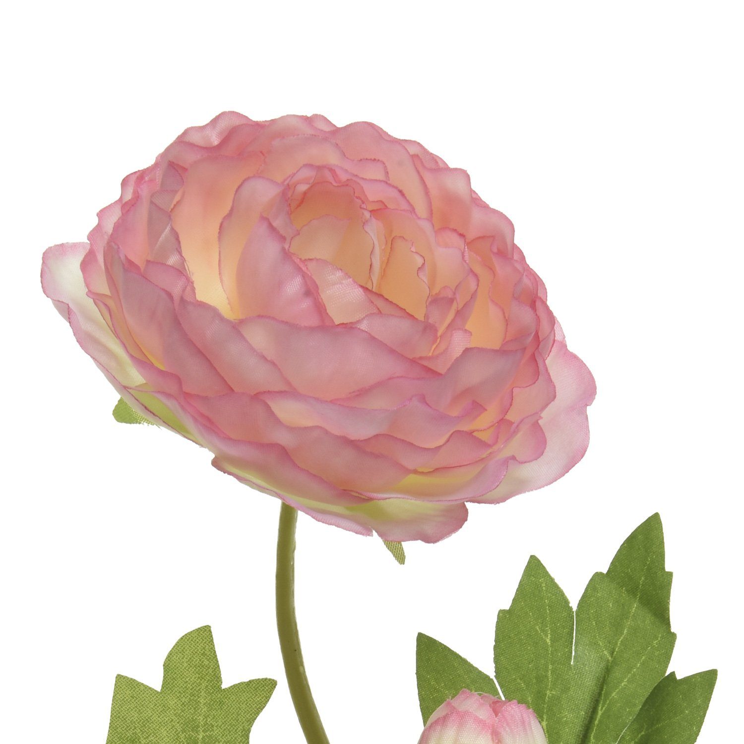 Kunstblume Ranunkel mit Blüte und Knospe günstig online kaufen