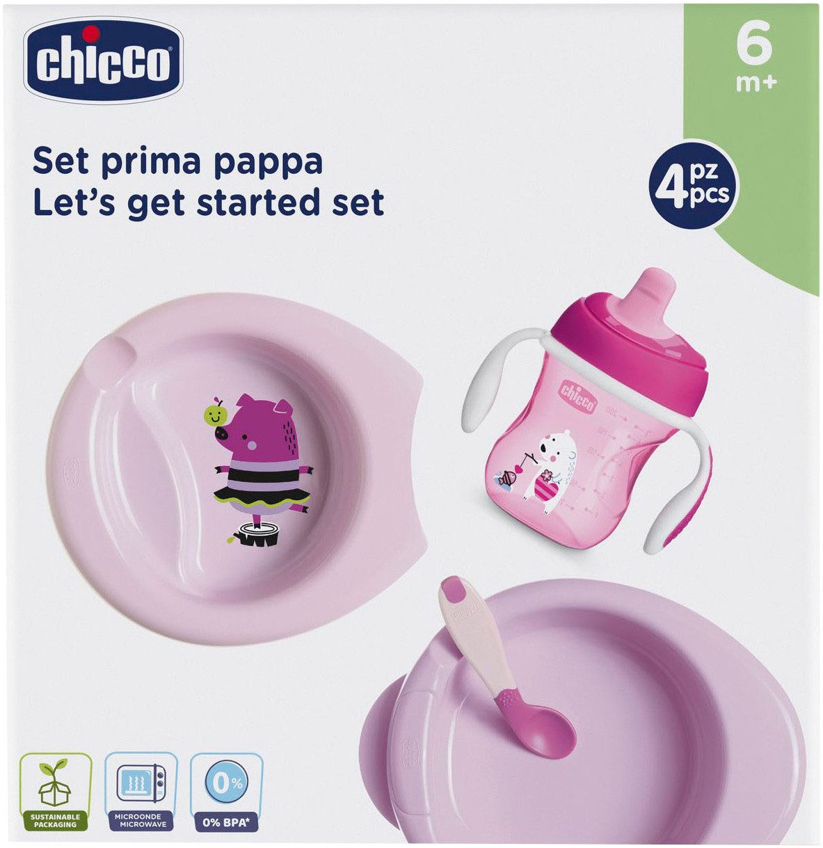 Kindergeschirr-Set Geschenkset