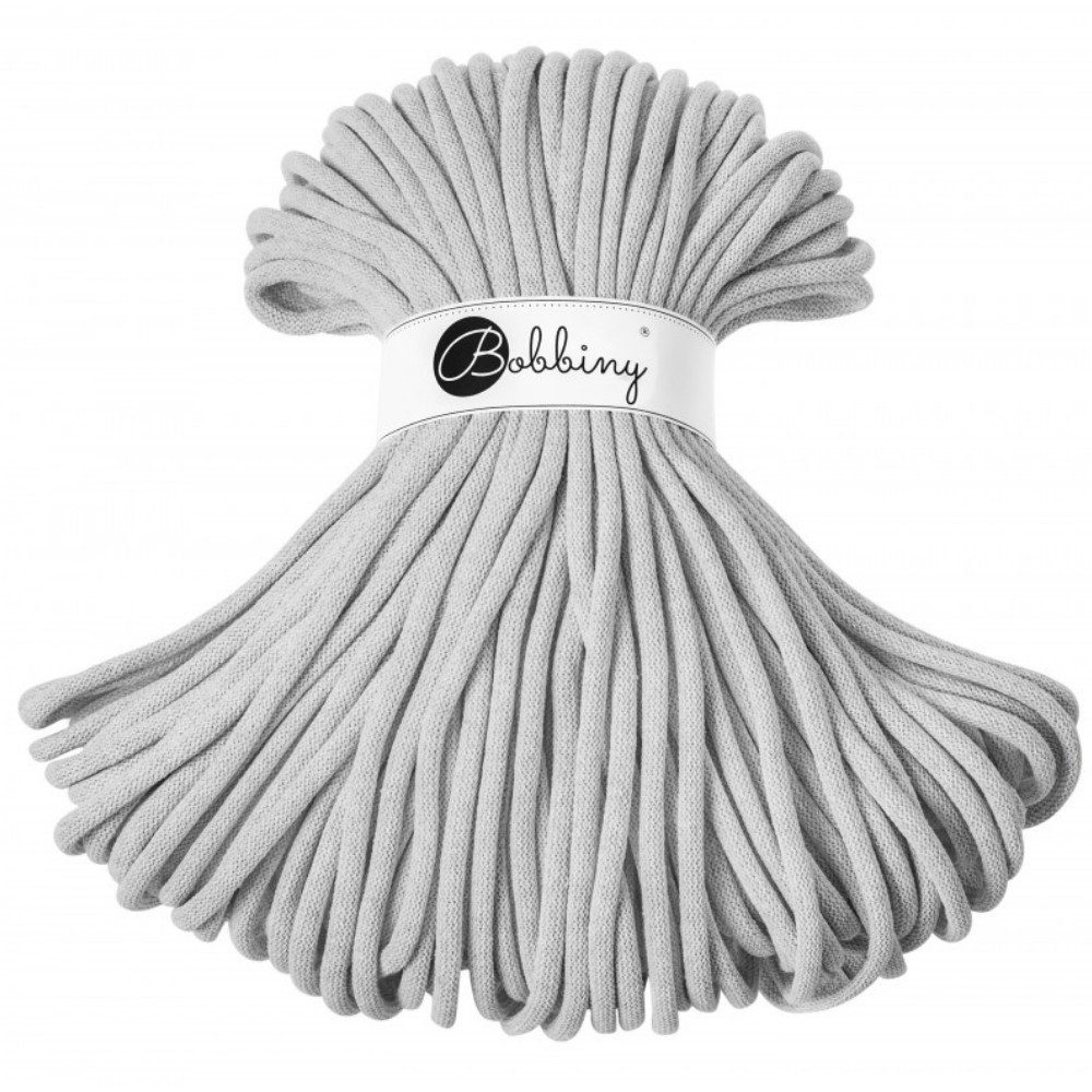 Bobbiny Bobbiny 9 mm Jumbo Flechtkordel 1200 g Häkelwolle, 100 m (Jumbo-Kordel - ideal für XXL-Makramee-Projekte), 1200 g