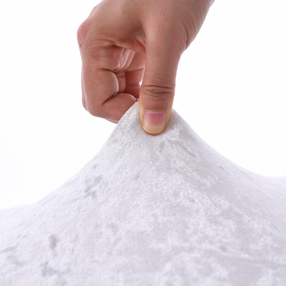 Jibenhome Stuhlbezug Stuhlhussen Samt, Einfarbig, Stretch,Schalenstuhl Abde günstig online kaufen