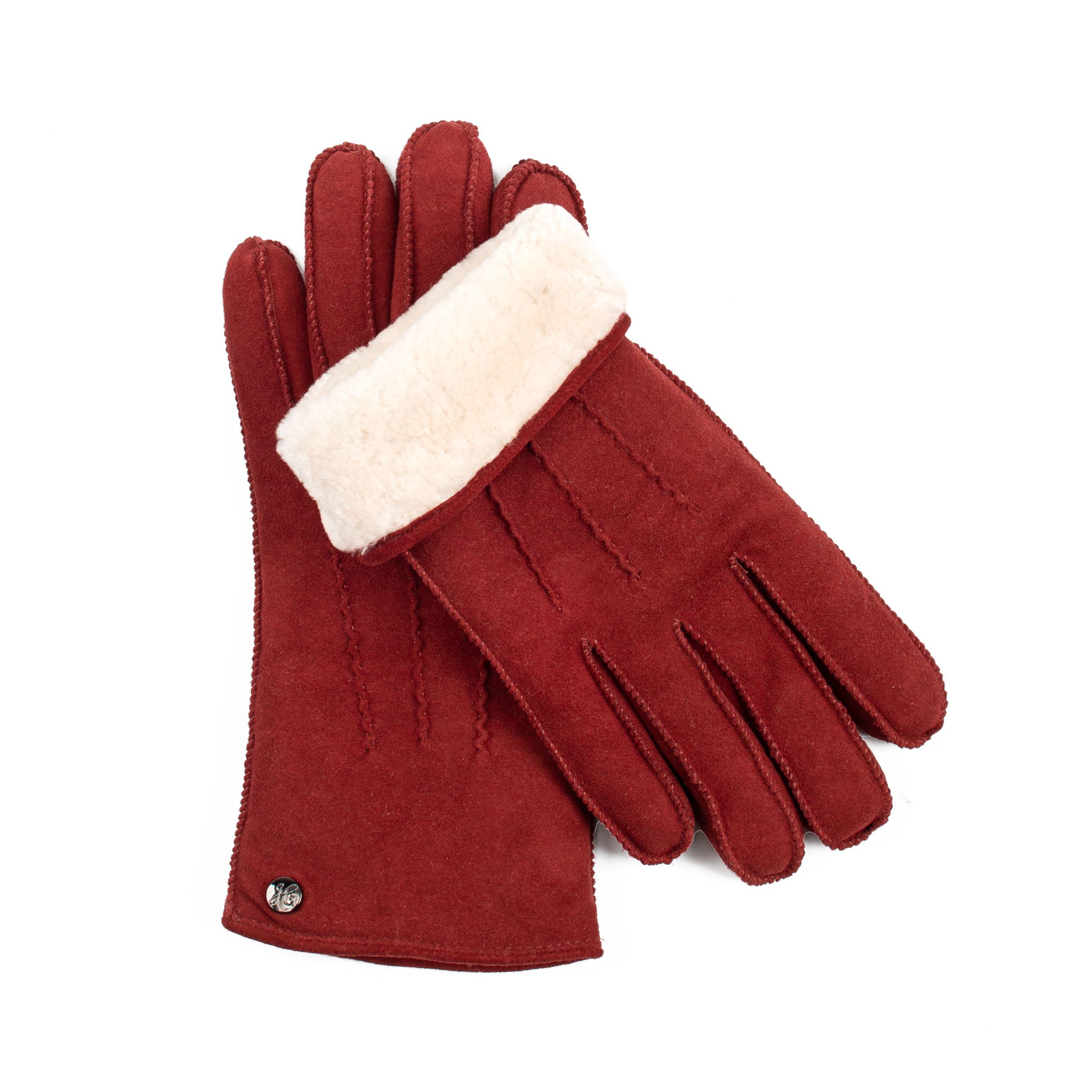 FINJA Hand warm Lammfellhandschuhe Lederhandschuhe Gewand - für gefüttert Damen, by Weikert