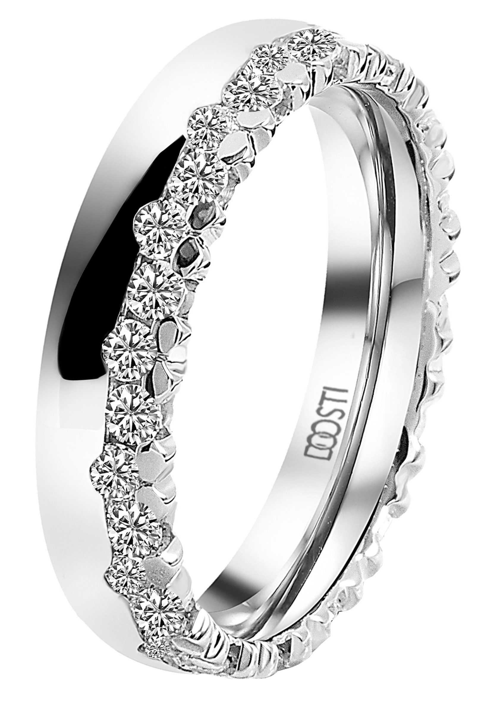 DOOSTI Trauring Schmuck Geschenk Silber 925 Trauring Ehering Partnerring LI günstig online kaufen