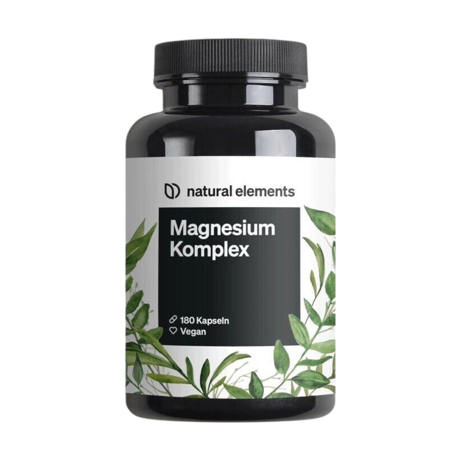 natural elements Magnesium Komplex Kapseln (180 Stk) Kapseln