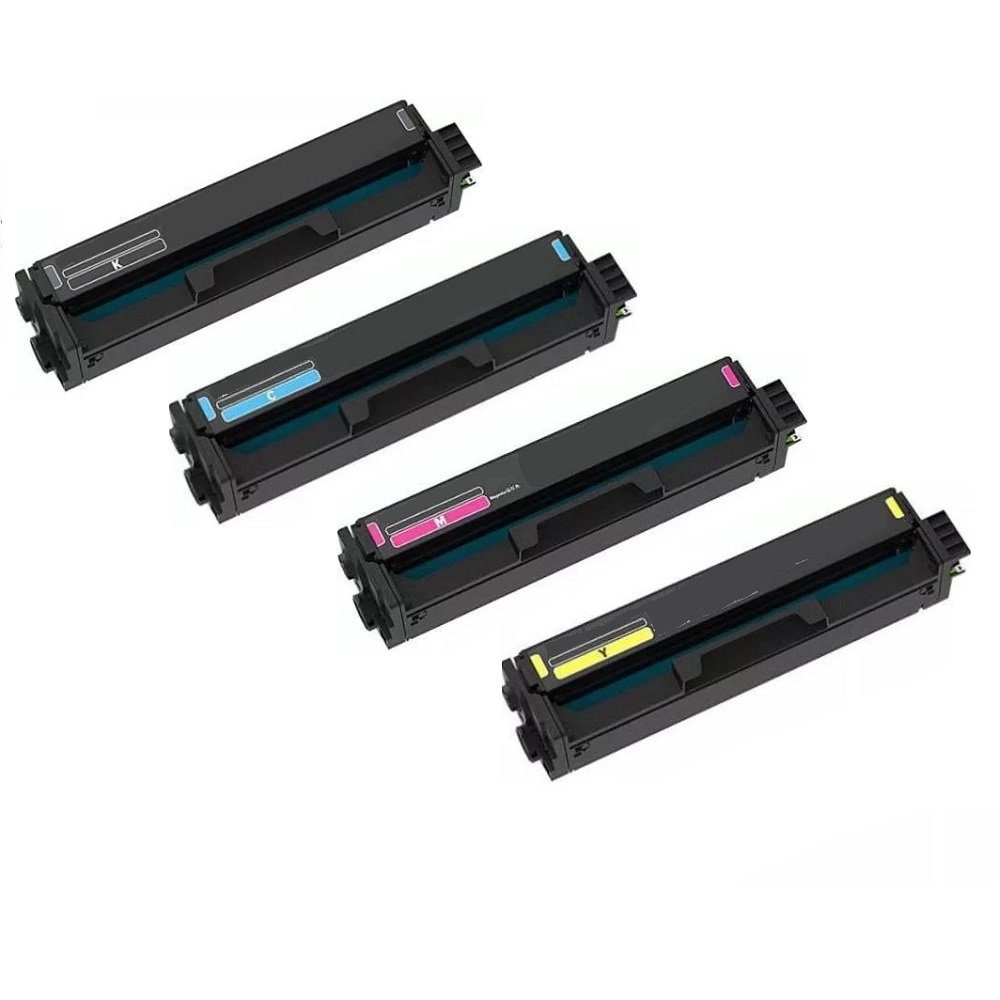 ABC Tonerkartusche, (Kompatibles Set 4x Toner für Lexmark CS431dw CX431adw, Lexmark CS431dw CX431adw), ABC