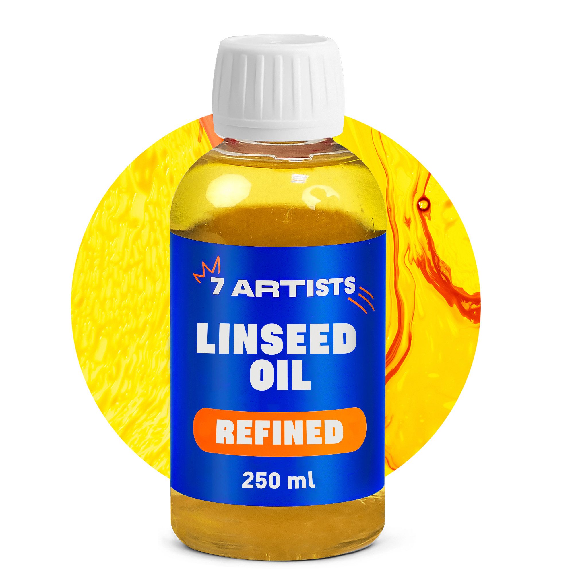 7 Artists Ölfarbe 7 Artists Leinöl Ölmalerei für Ölfarben Malmittel Künstlerbedarf