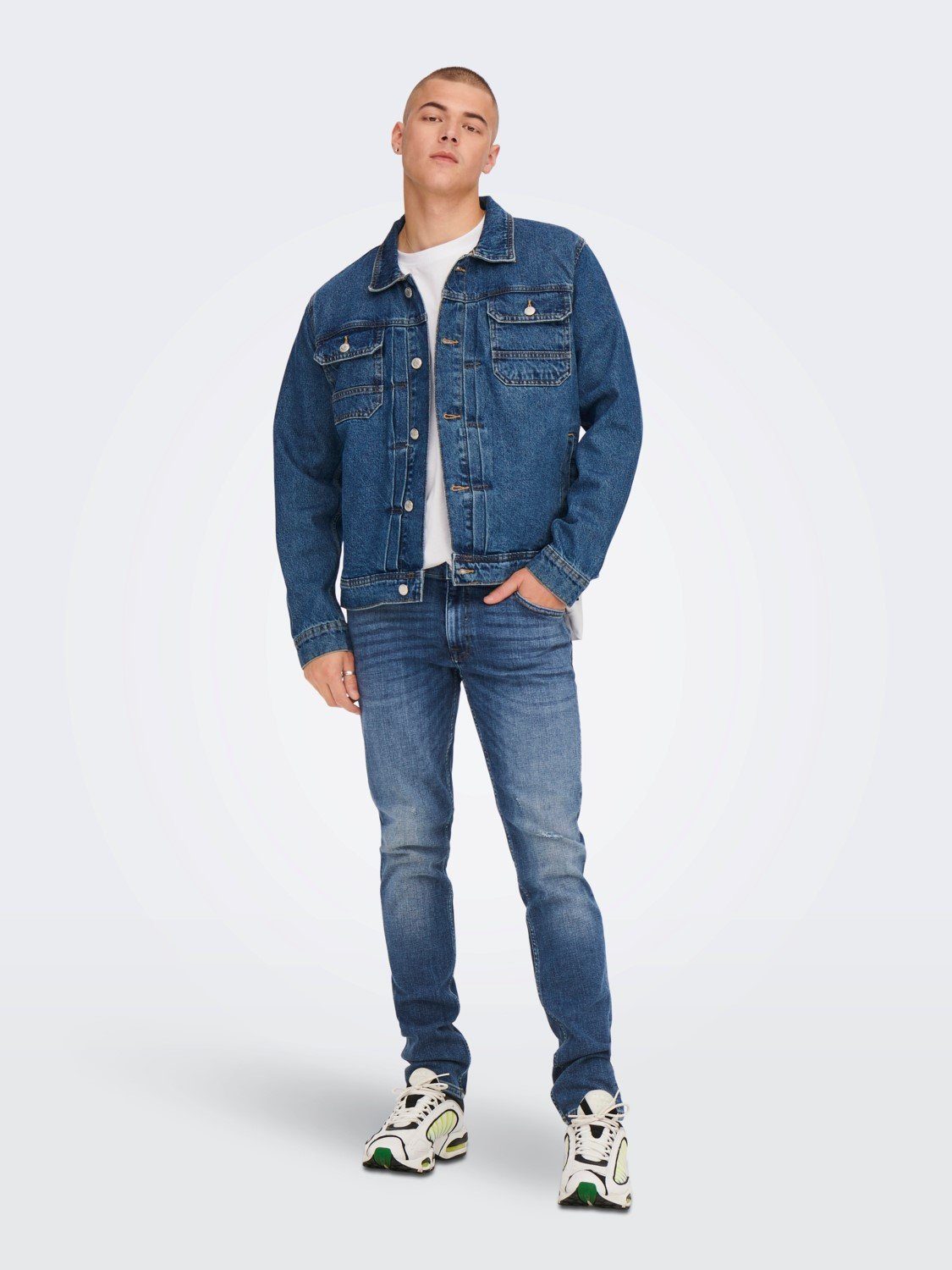 ONLY & SONS Slim-fit-Jeans (1-tlg) ONSLOOM günstig online kaufen
