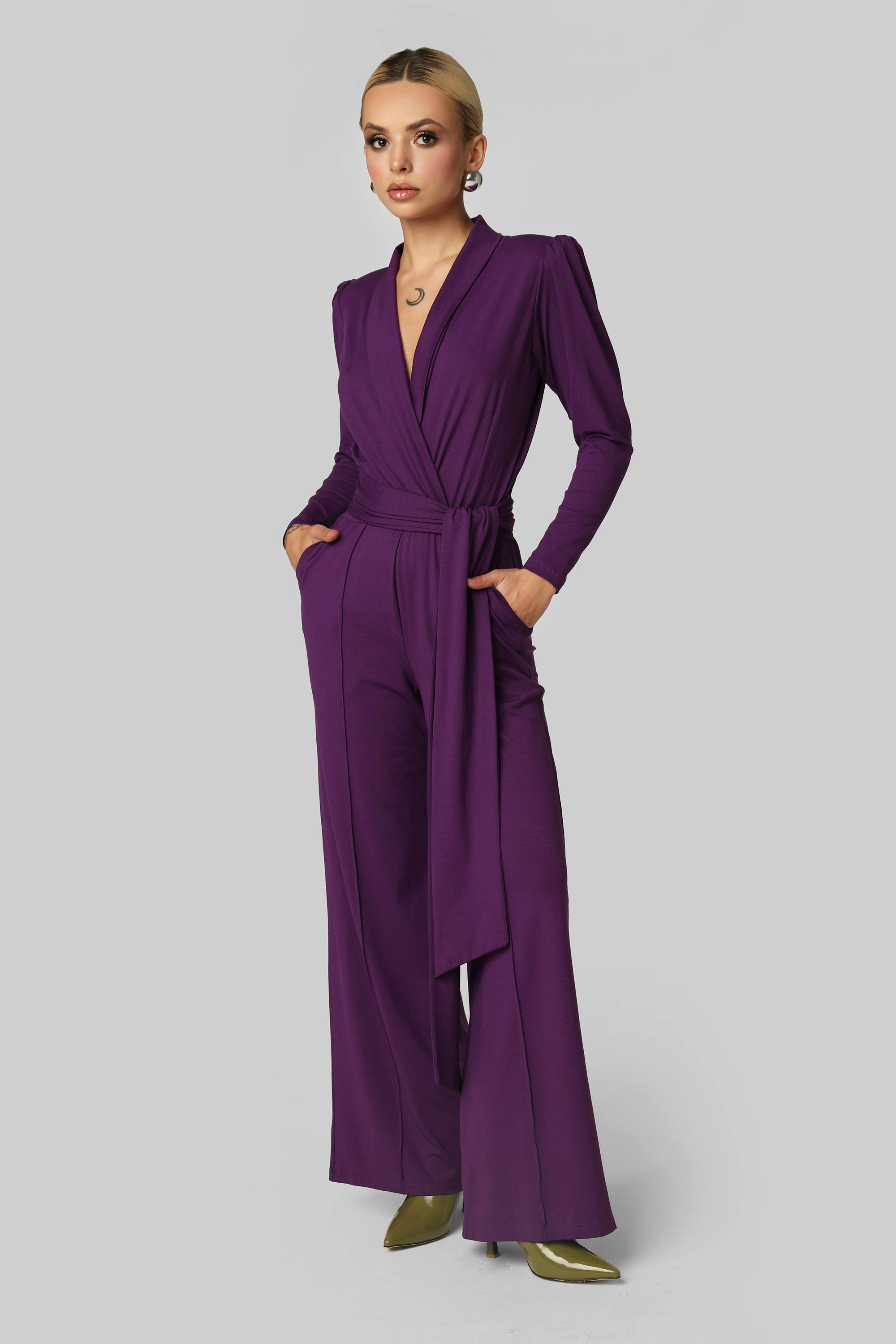 MADNEZZ Playsuit Playsuit Burning Love - fioletowy