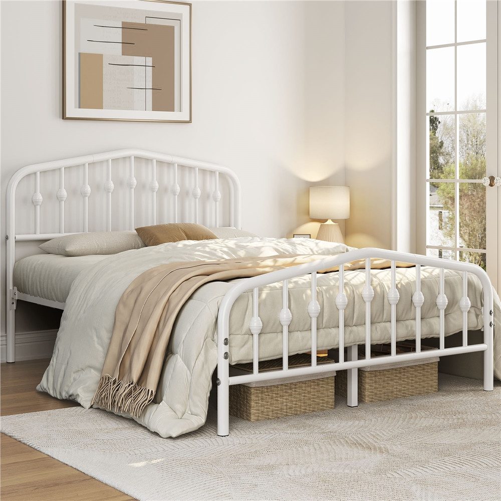 Yaheetech Metallbett 90-160cm (B), Bettrahmen Vintage günstig online kaufen