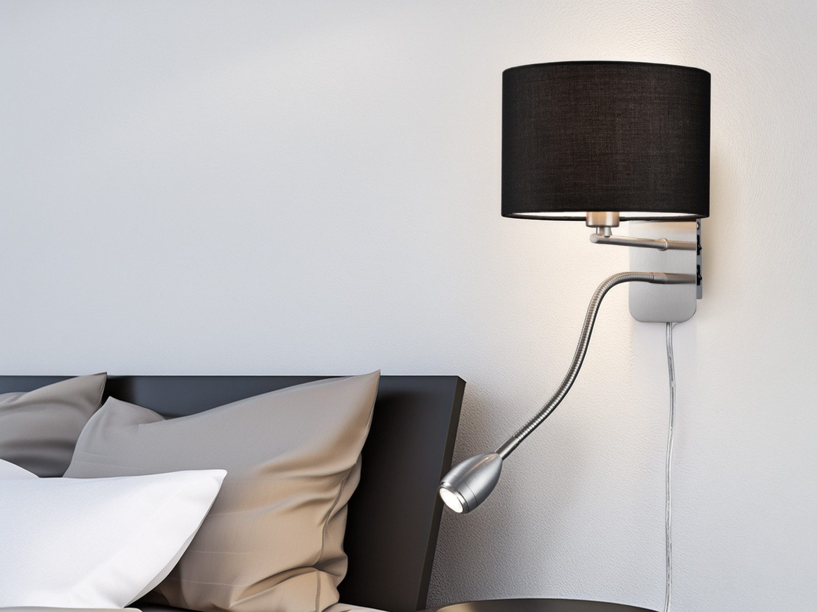 TRIO Leuchten LED Wandleuchte, Lesearm, LED wechselbar, LED fest integriert günstig online kaufen