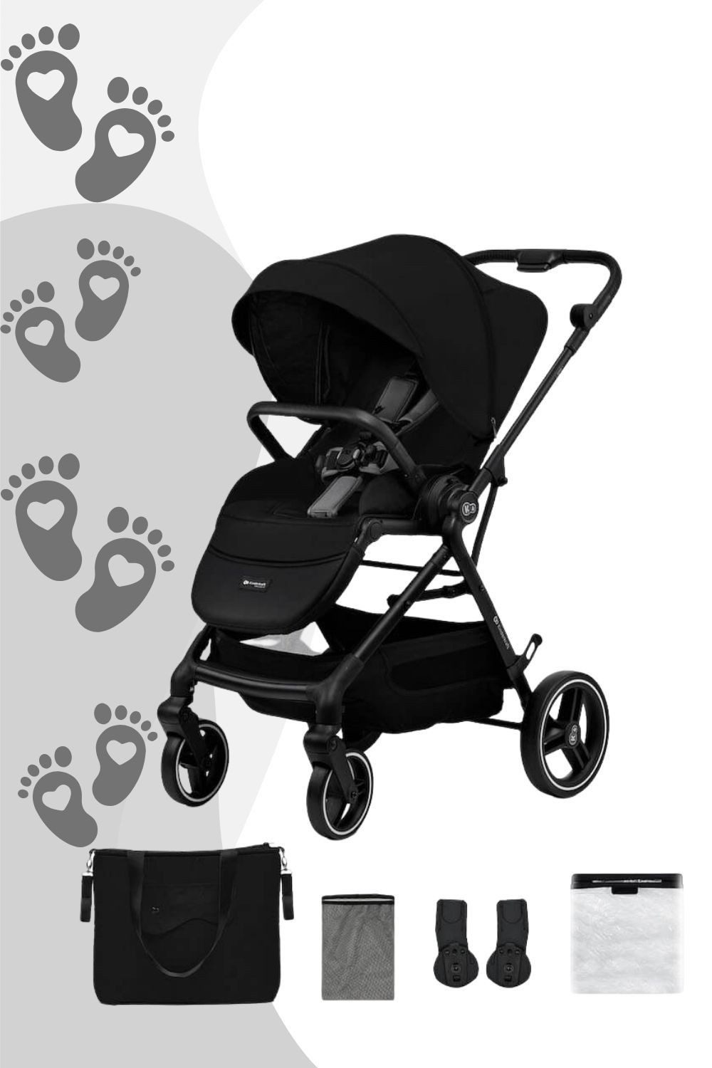 Kinderkraft Kombi-Kinderwagen Yoxi Kinderwagen