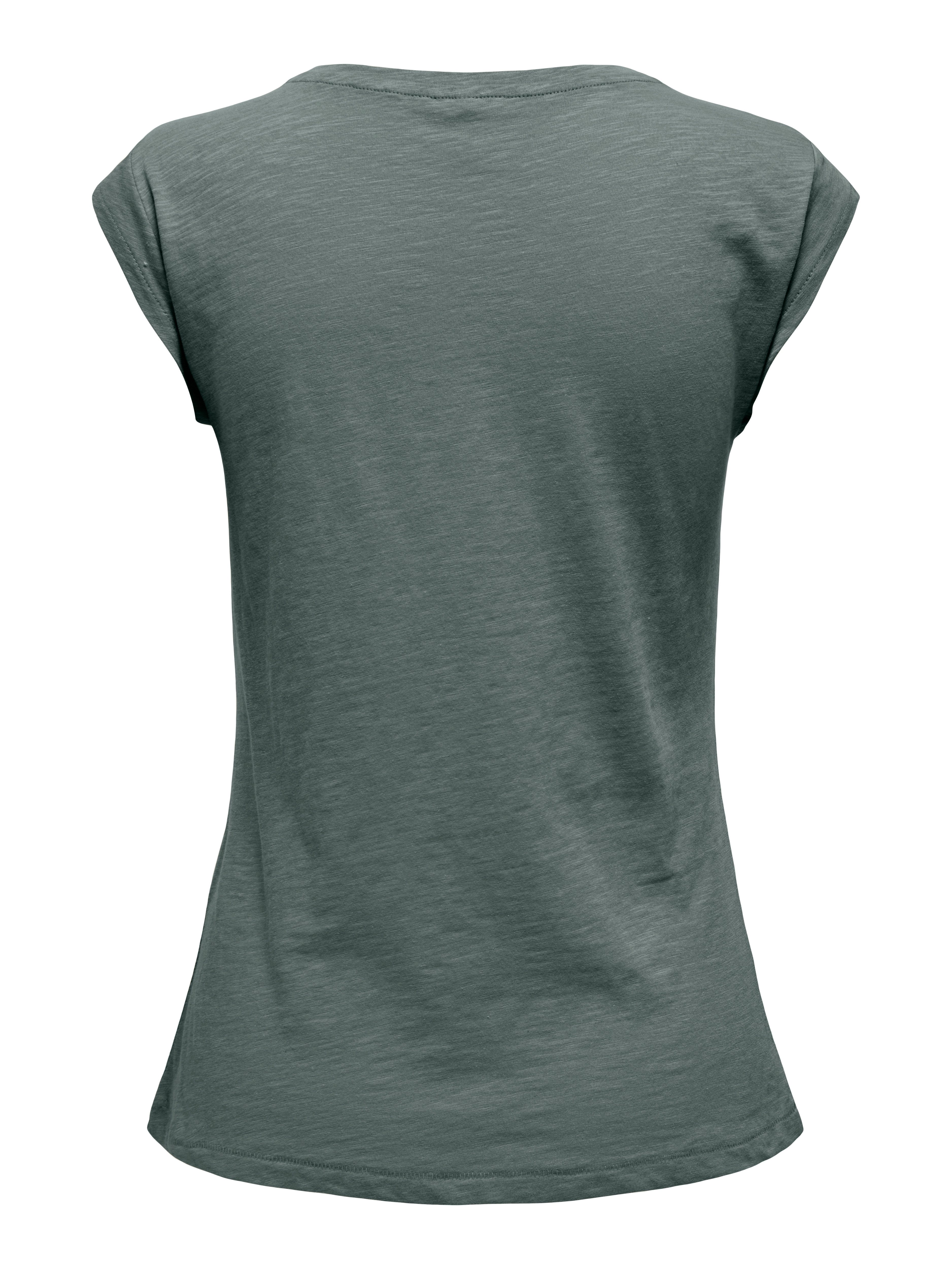 ONLY Kurzarmshirt FEEL/FEATHERS TOP BOX CS JRS