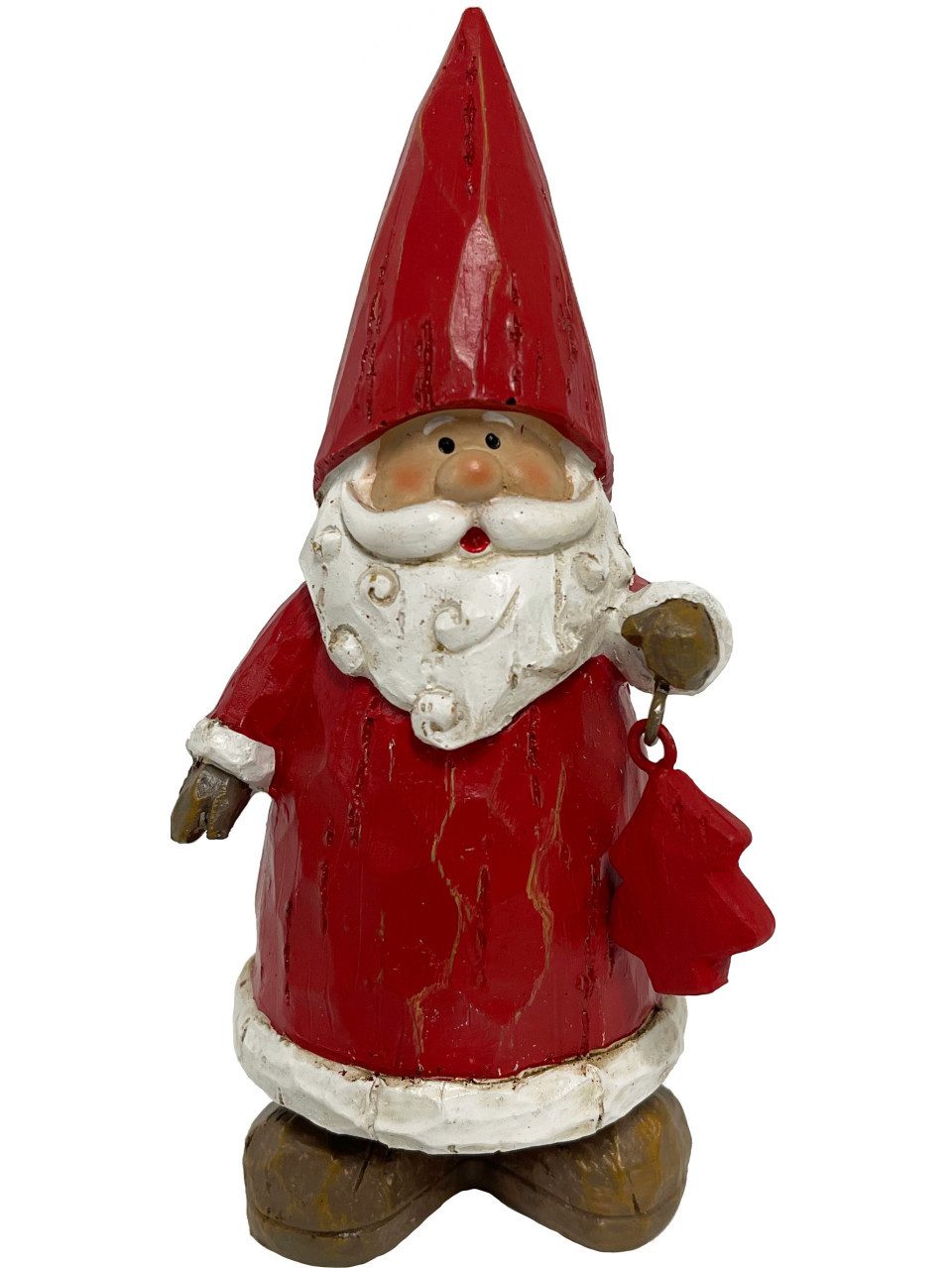 Figurendiscounter Weihnachtsfigur Dekofigur Weihnachtsmann 15 cm günstig online kaufen
