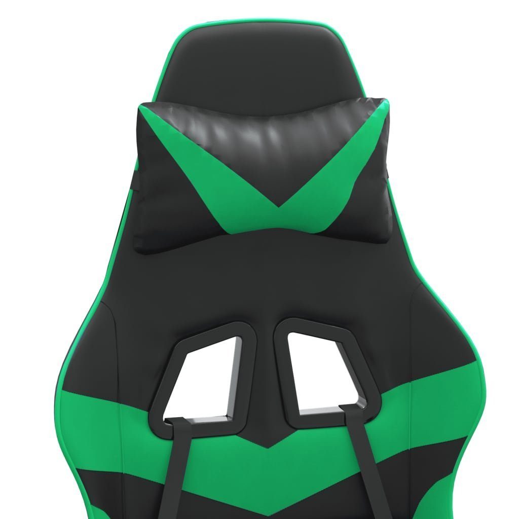Schwarz und Kunstleder (1 Gaming-Stuhl St) grün Schwarz grün und Grün Schwarz | und vidaXL Gaming-Stuhl