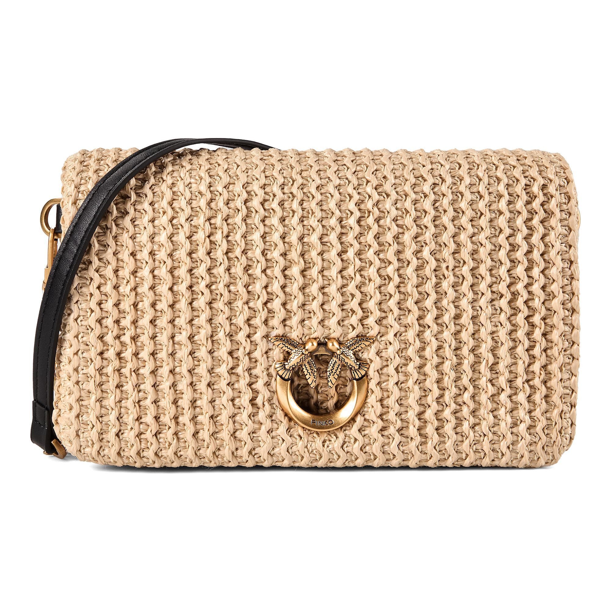 PINKO Umhängetasche Love Click, Polyurethan