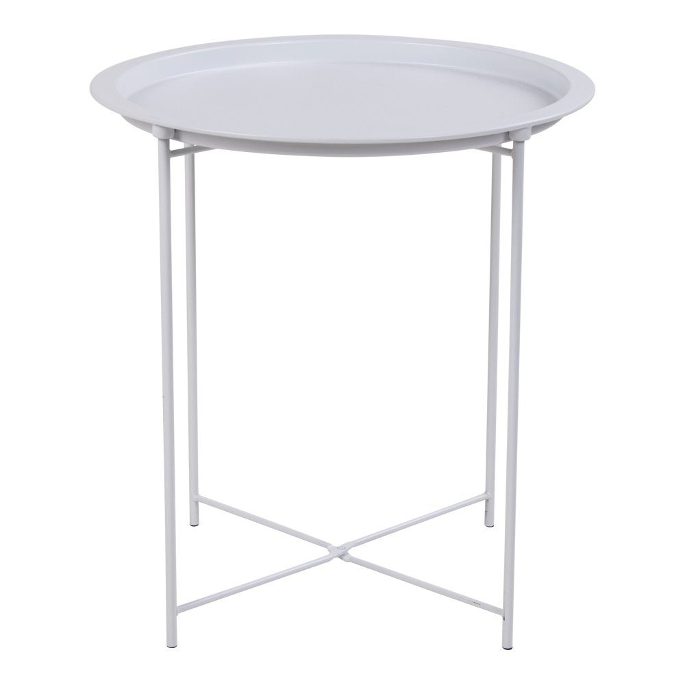 ebuy24 Couchtisch Baro Couchtisch Ecktisch weiss.