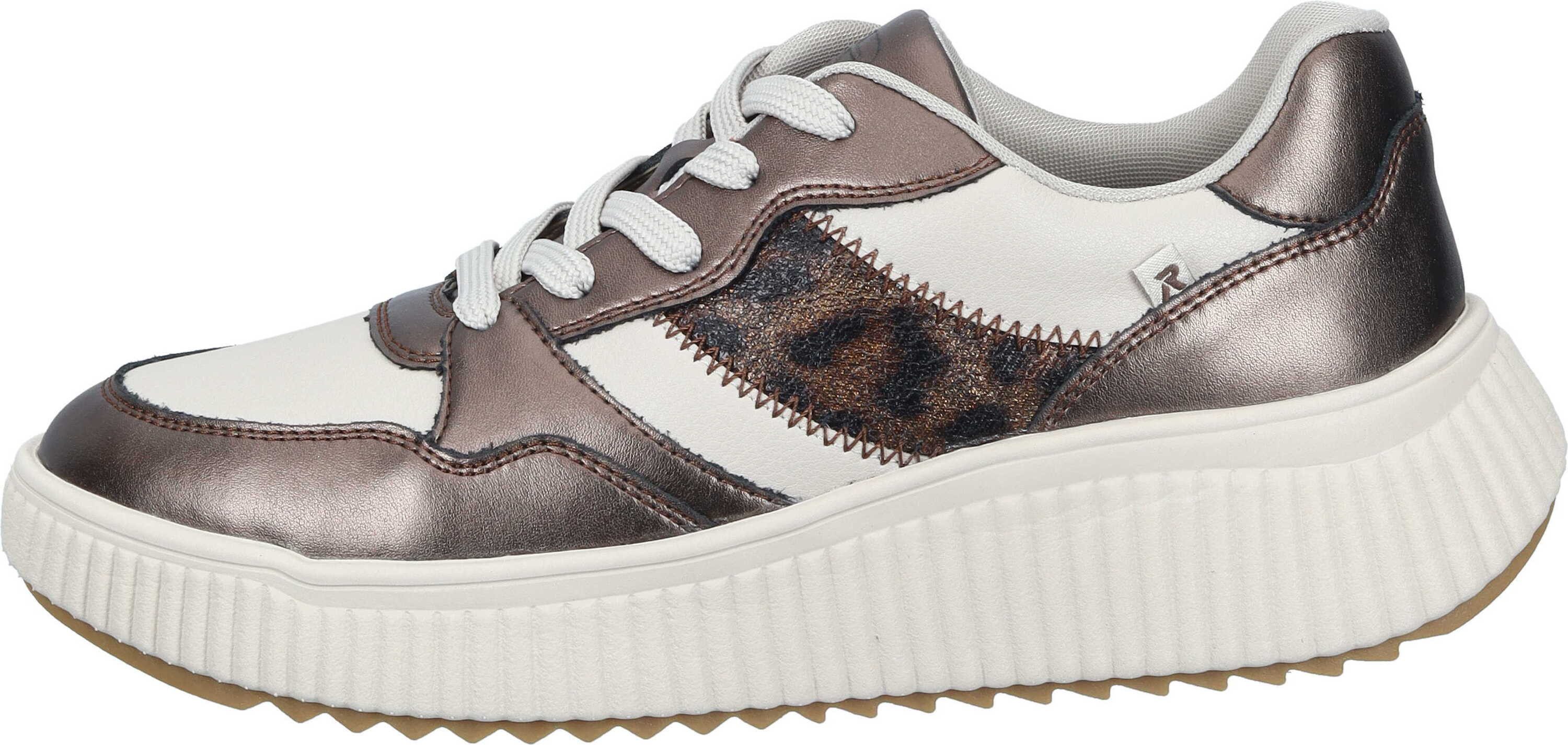 Rieker Schnürer Sneaker aus echtem Leder günstig online kaufen