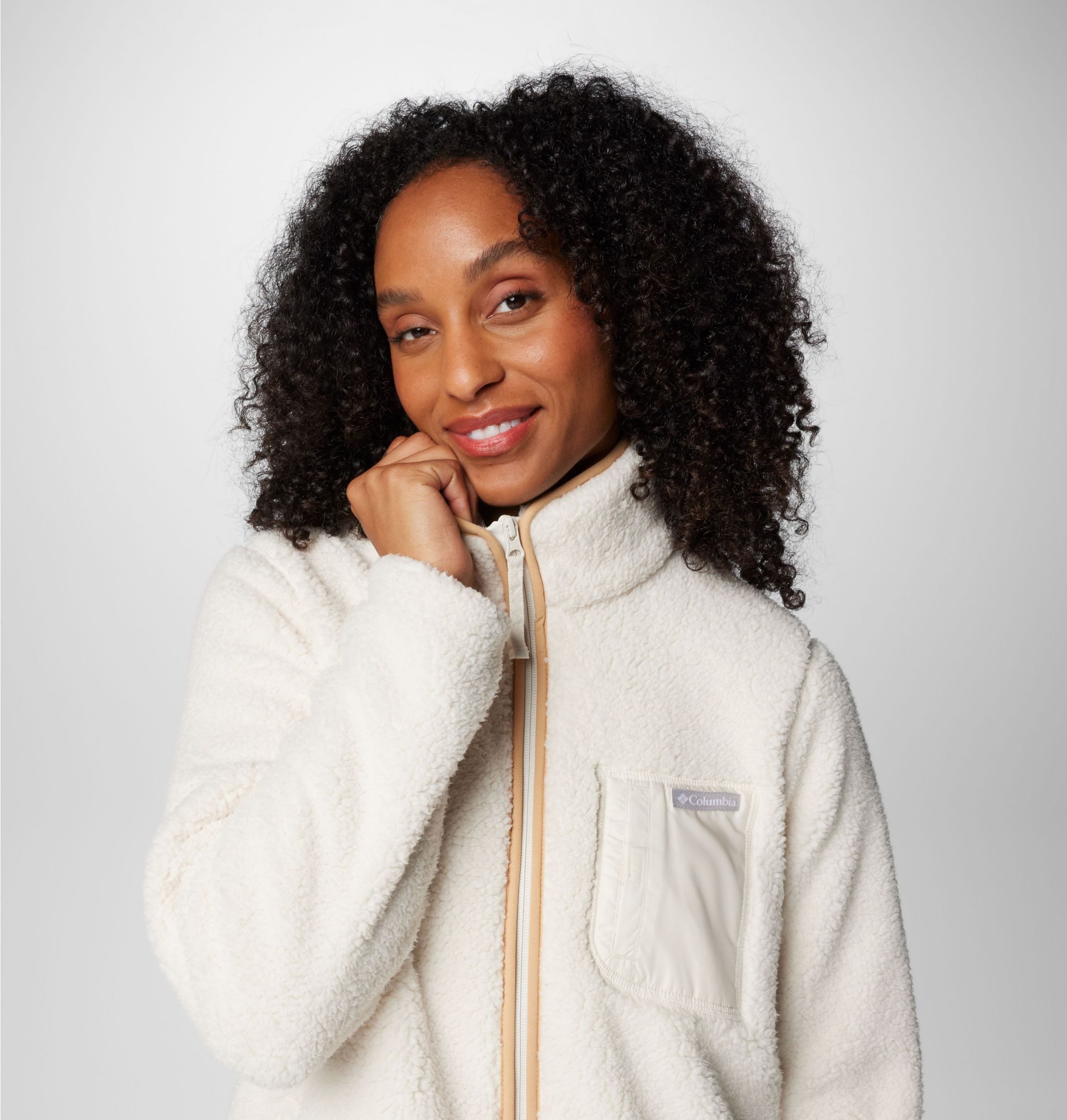 Columbia Fleecejacke West Bend Full Zip II Langarm-Design, mit Reißverschluss, wasserabweisend, windabweisend