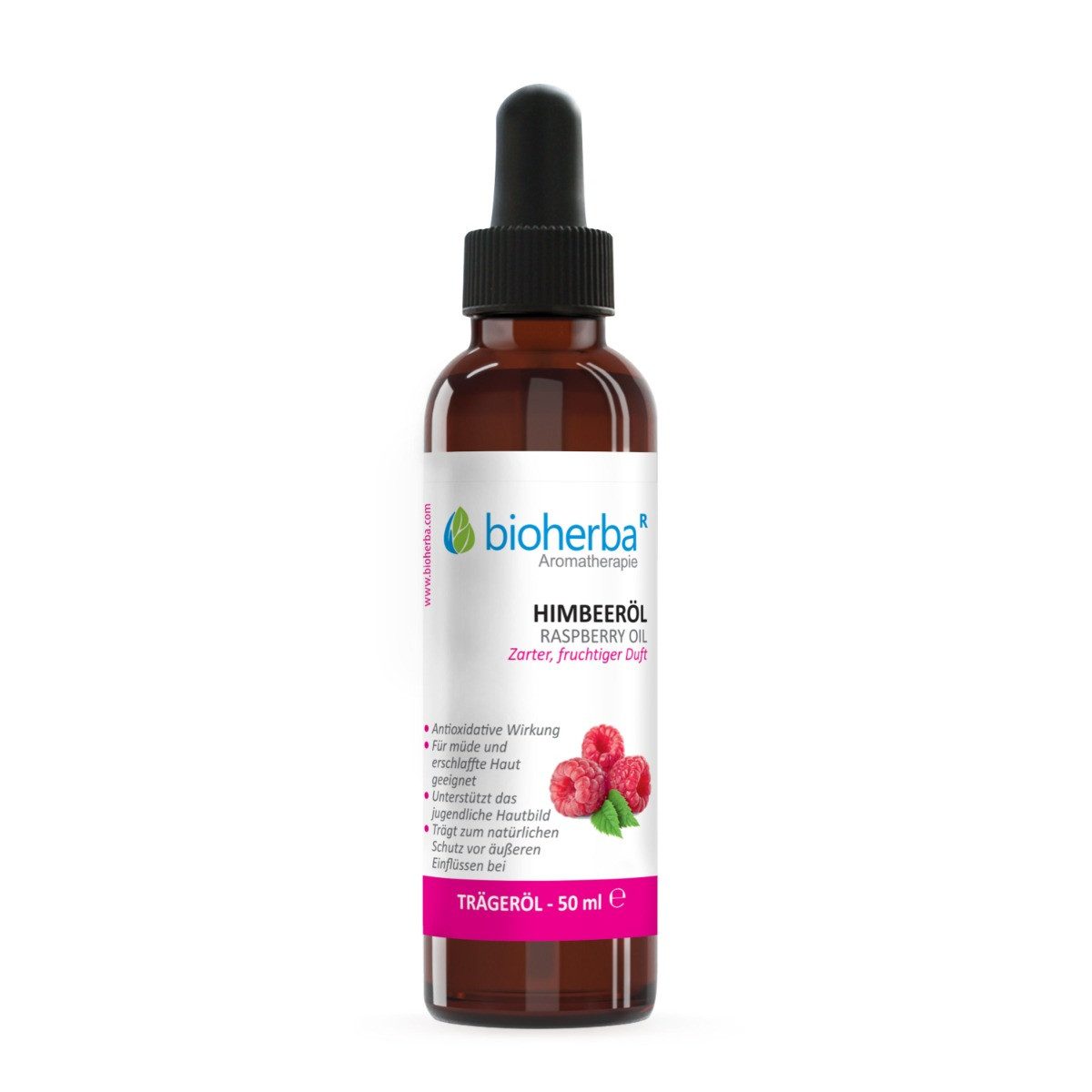 BIOHERBA R Pflege-Set Bioherba Himbeeröl Rubus Idaeus Trägeröl Raspberry seed oil 50 ml, 1-tlg.