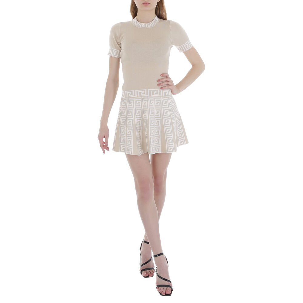 Ital-Design Cocktailkleid Damen Freizeit Ornamente Stretch günstig online kaufen