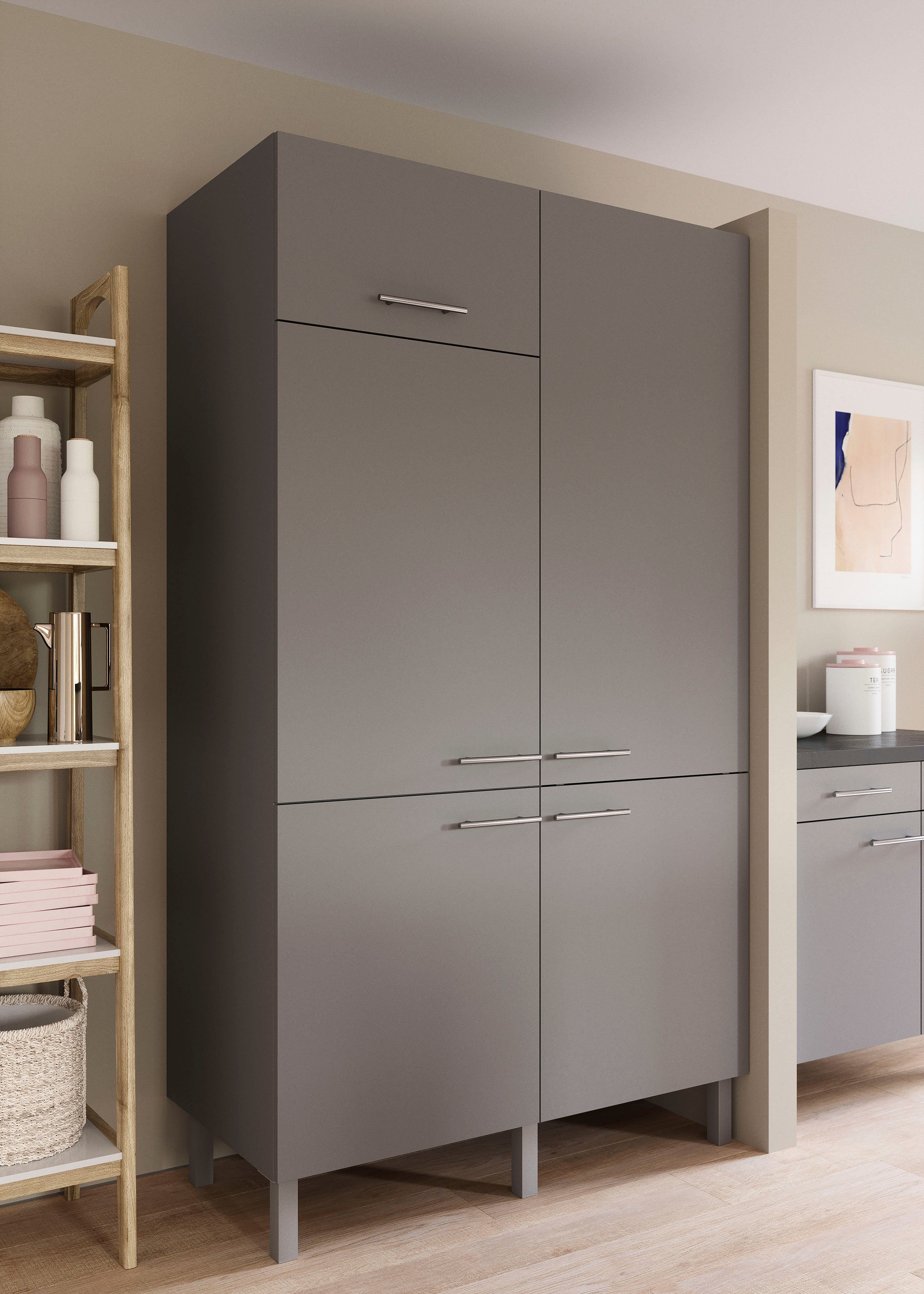 OPTIFIT Pantryküche Lilly, Breite 120 cm, wahlweise mit E-Gerät
