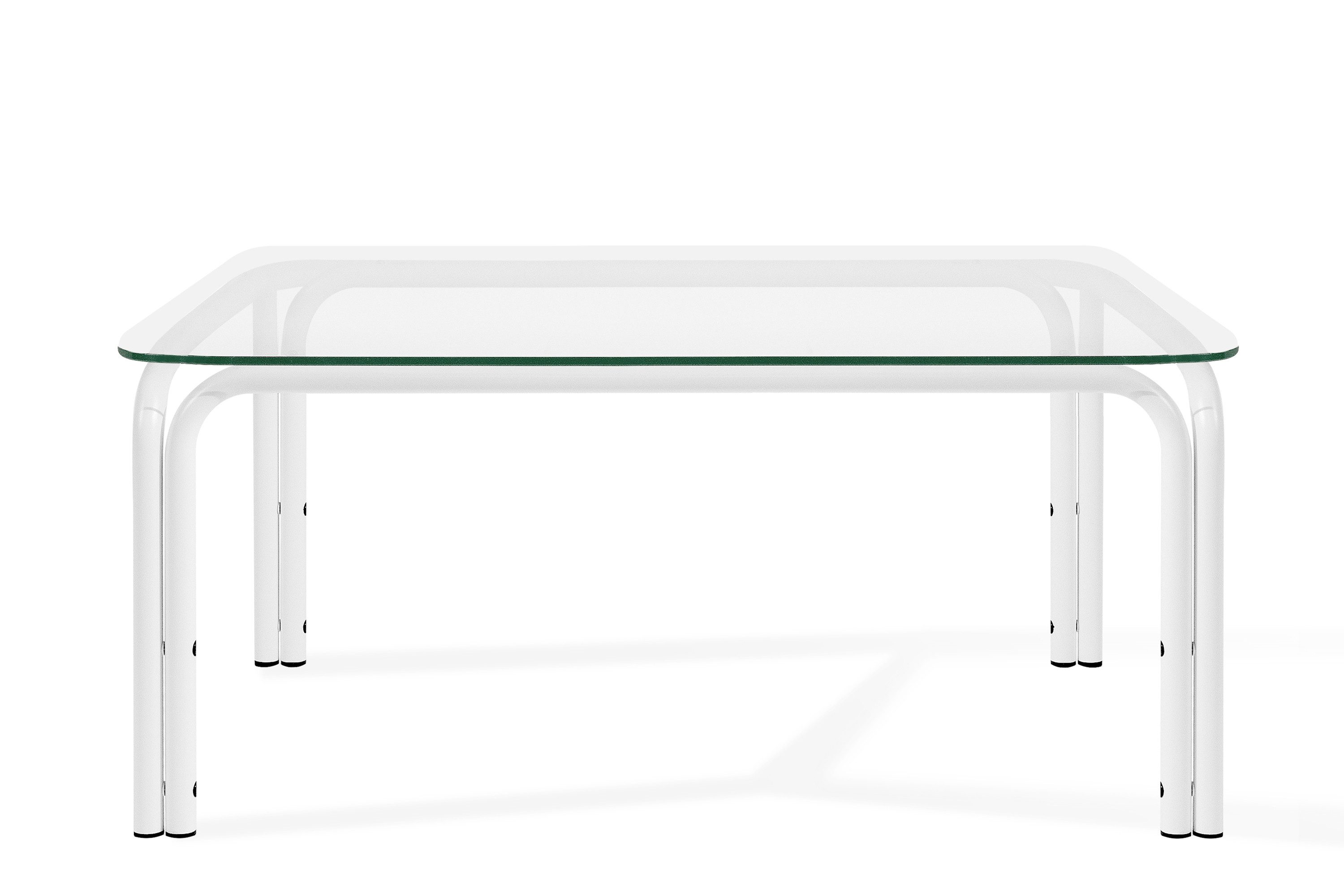 KONSIMO® Gartentisch RAMBE Gartentisch, hergestellt in der EU, handgefertigt, Loft, Stahlrahmen