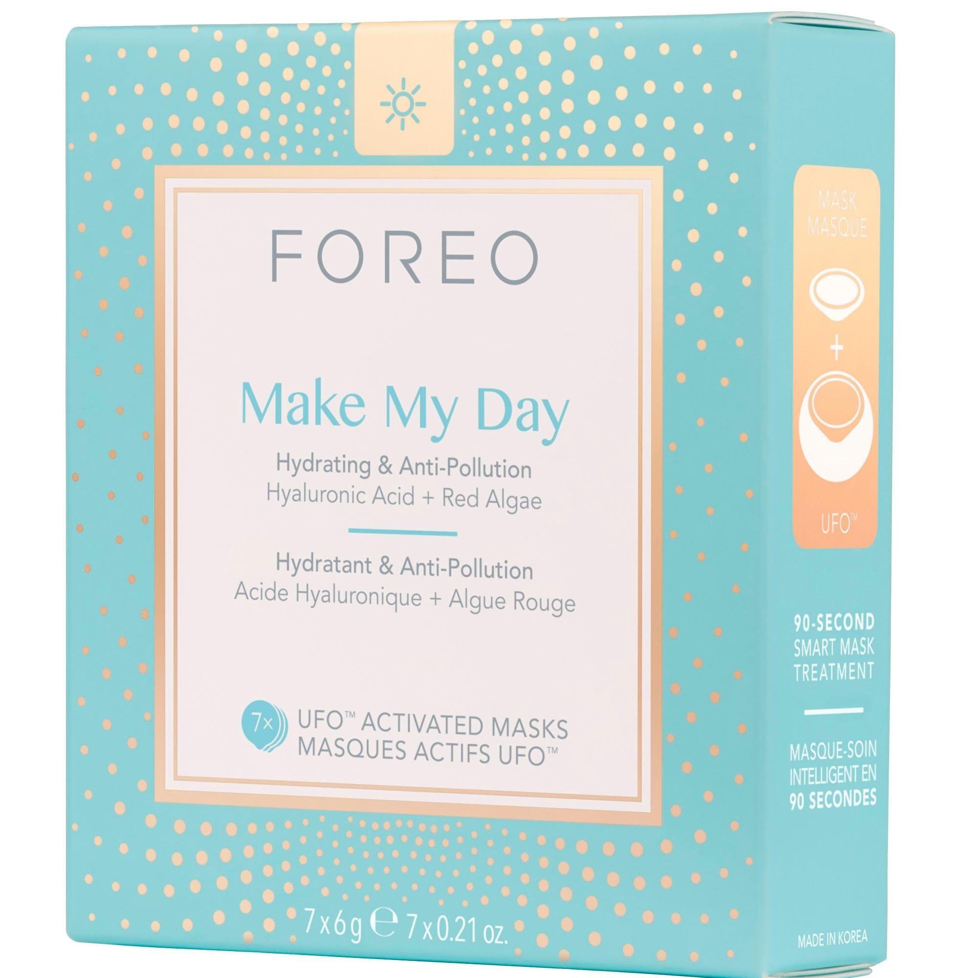 FOREO Tuchmaske Make 7 kompatibel UFO 6 mit x Packung, g, mini My UFO Day &