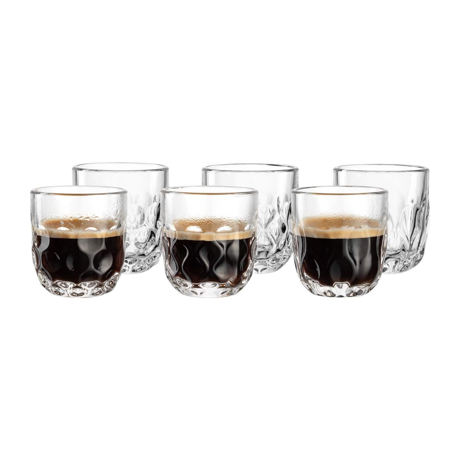 Espressoglas Gocce Espressogläser-Set (1/2/3) 60 ml 6er Set
