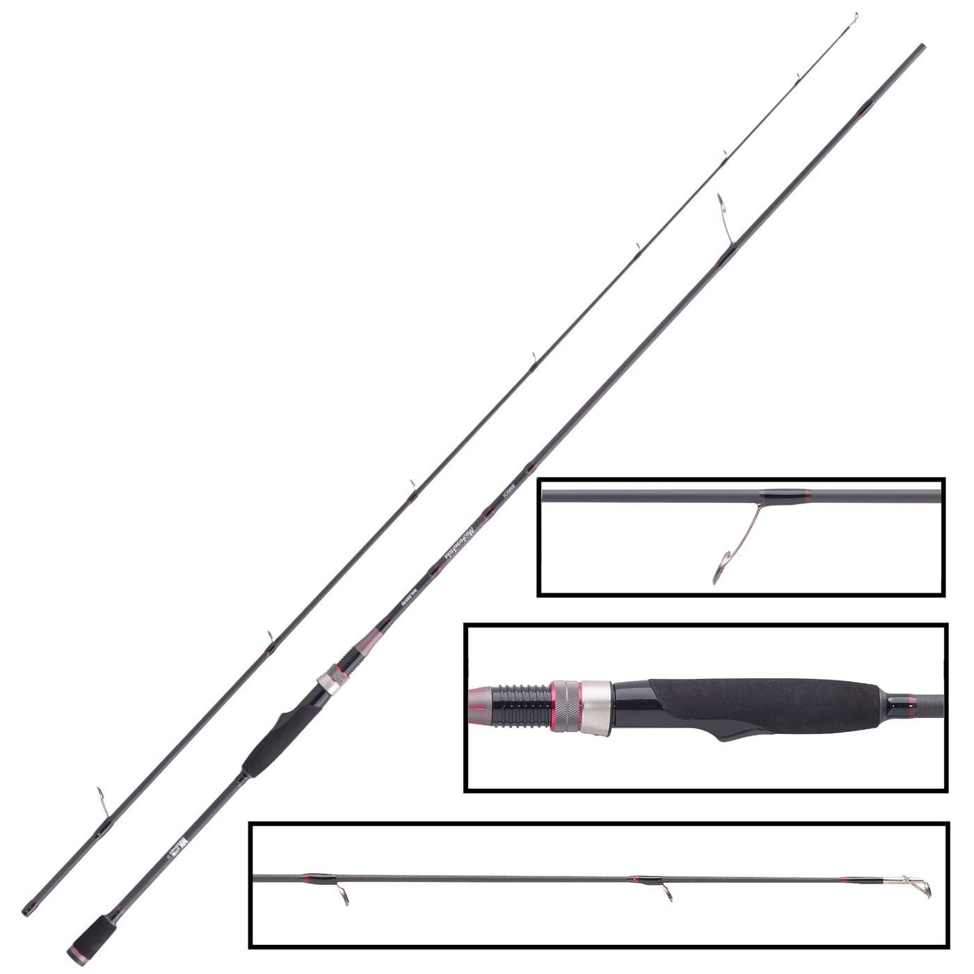 Balzer Spinnrute Balzer Matze Koch 2,35m 5-18g Meisterpeitsche Barsch - Spinnrute