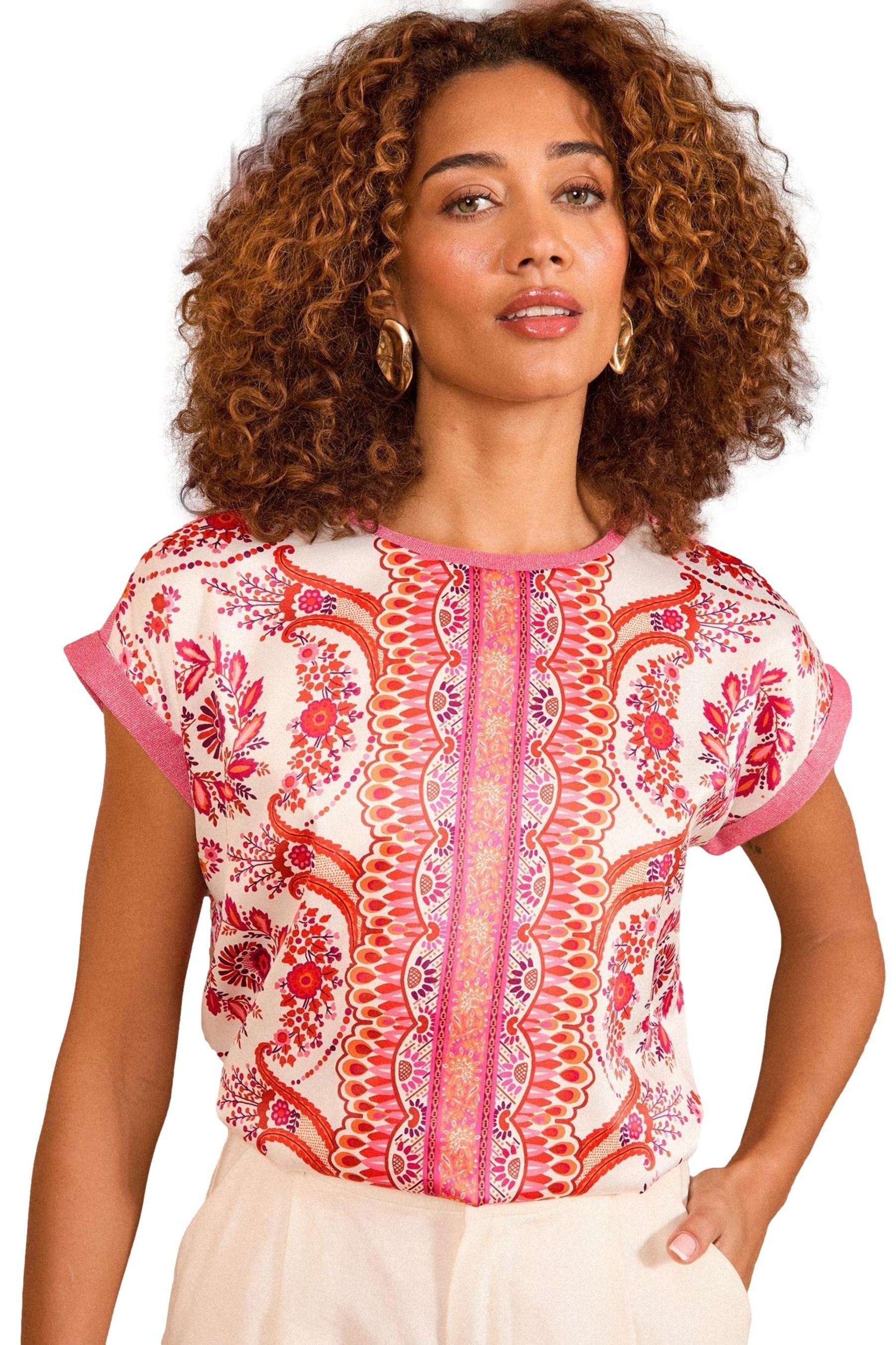 Love & Roses Shirtbluse Love & Roses Satintop mit Jerseyrücken, Regular (1- günstig online kaufen
