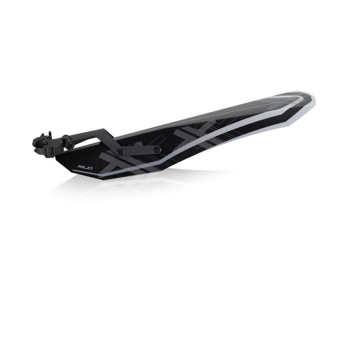 XLC Schutzblech Mudguard Schutzblech für Hinterrad HR Fatbike, werkzeugfreie Montage
