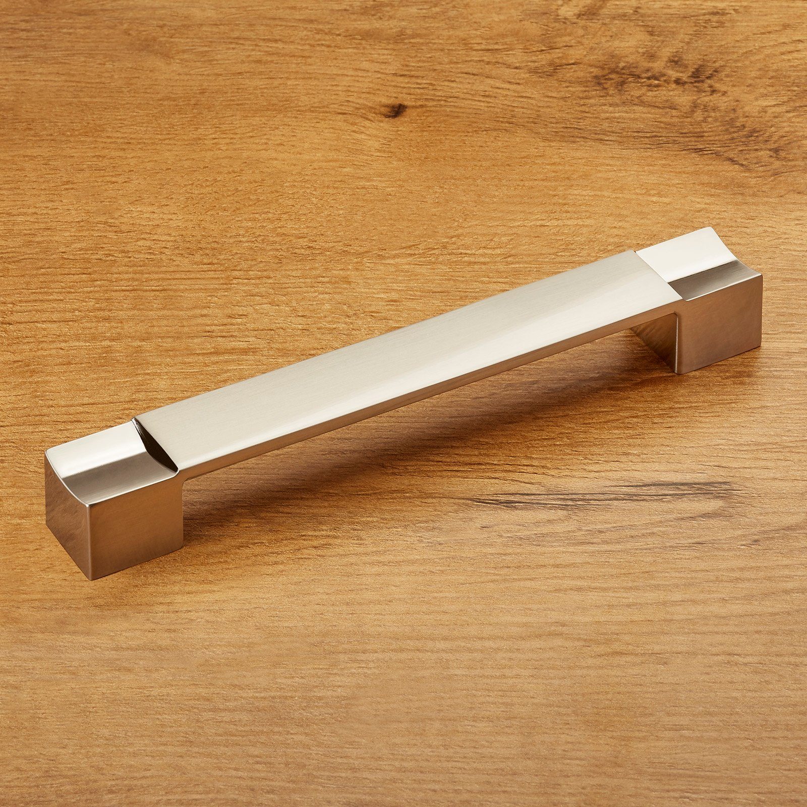 SO-TECH® Möbelgriff Bügelgriff SW106 BA 160 mm Edelstahloptik, inkl. Schrauben