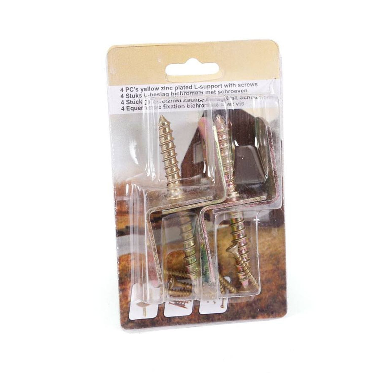 ROG-Gardenline Gartenzaun 4er-Set Flechtzaunhalter 38 x günstig online kaufen
