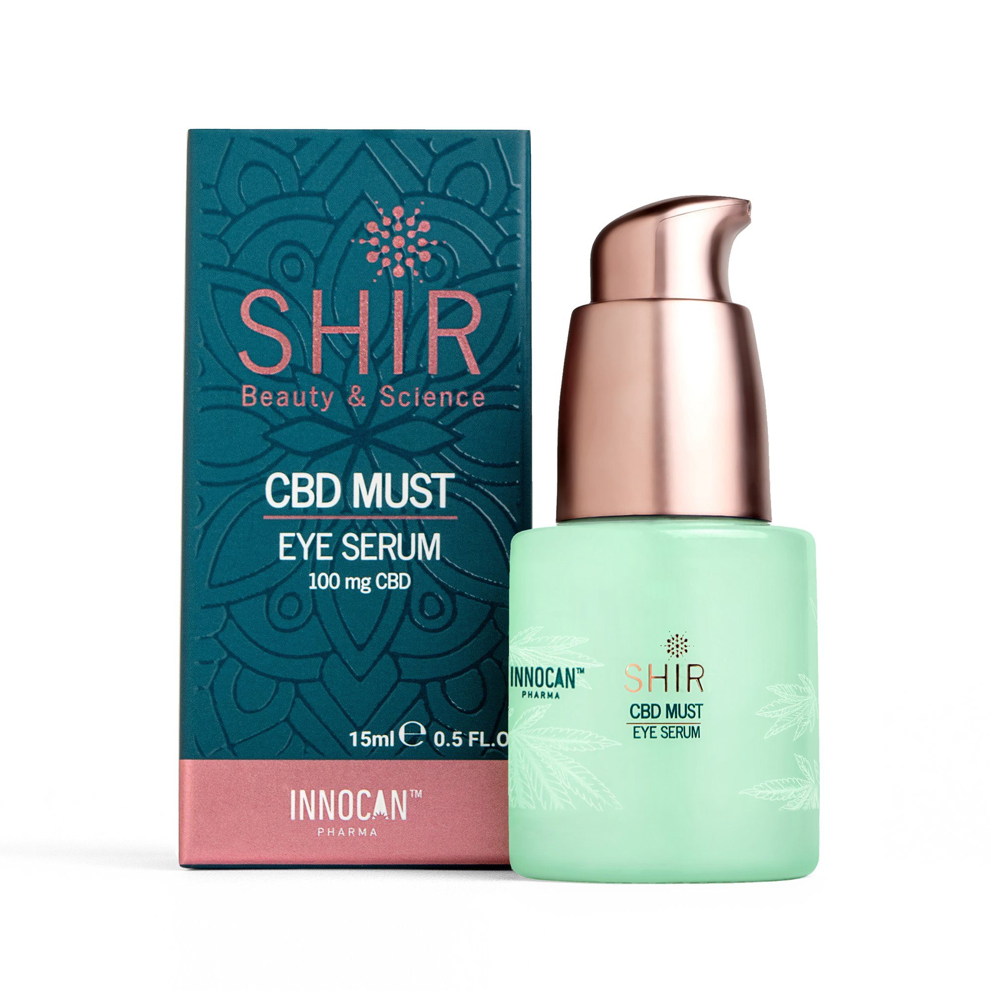 InnoCan Pharma Gesichtspflege Augenserum CBD Must 100 - SHIR Beauty - INNOCAN, mit Koffein und Fucogel®