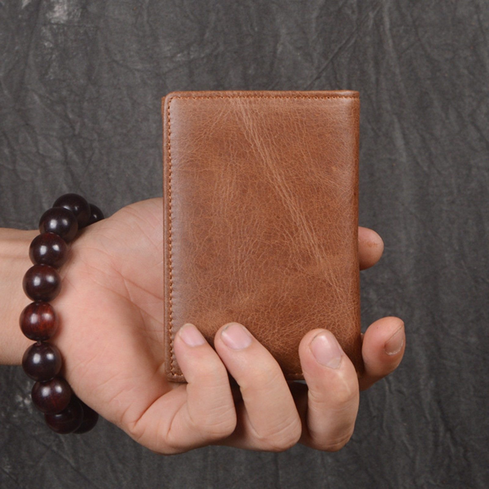 Geldbörse Herren Leder Geldbörse Bifold Slim Portemonnaie Kartenhalter