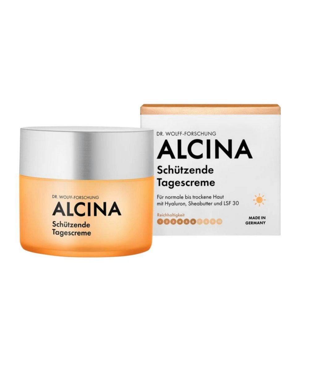 Tagescreme ALCINA Schützende Tagescreme für normale bis trockene Haut LSF 30