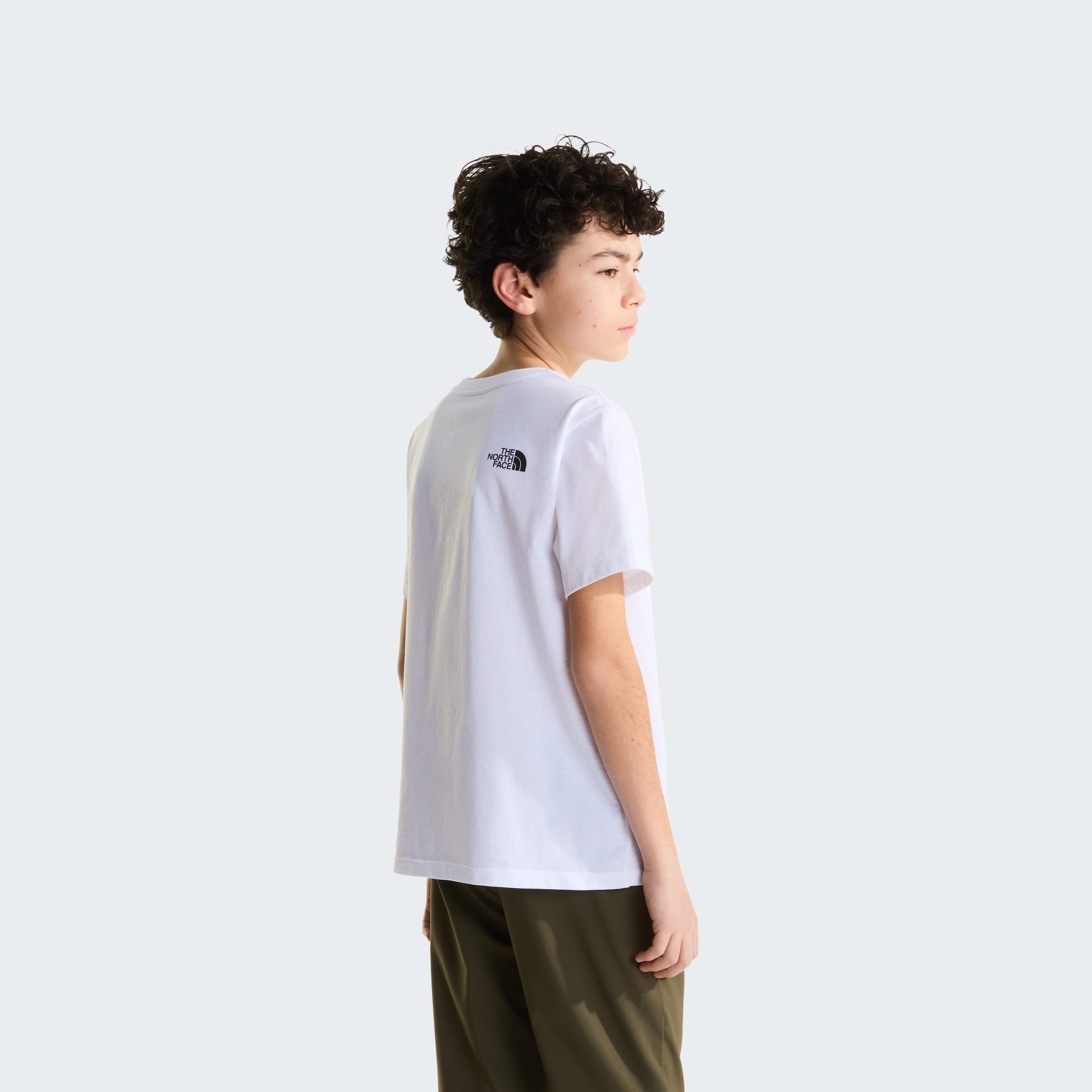 The North Face T-Shirt TEEN EVOLUTION HALF DOME SS TEE für Jugendliche, mit sportlichem Stil, Kurzarmdesign, aus Baumwolle