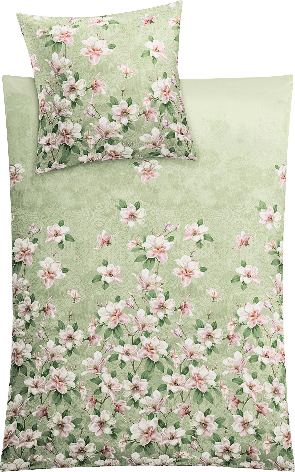 Kleine Wolke Bettwäsche Bettwäsche "Magnolia", Mako-Satin, günstig online kaufen