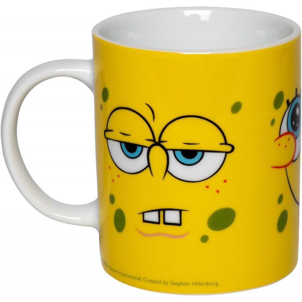 United Labels® Single Geschirr-Set Spongebob Tasse für Fans von Spongebob - United Labels, 1 Personen, Keramik