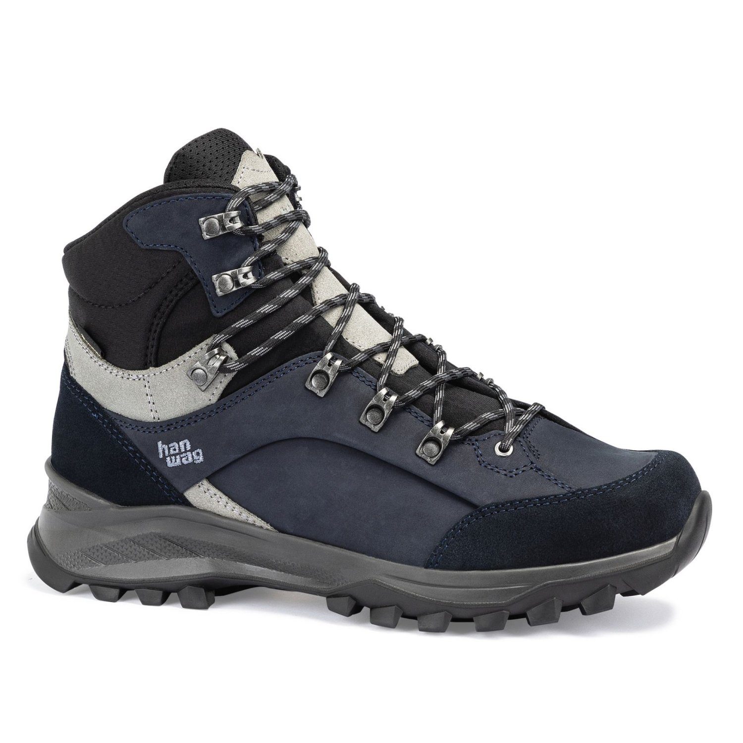 Hanwag Alta Bunion II GTX Herren Wanderschuh Navy/Grau Trekkingschuh