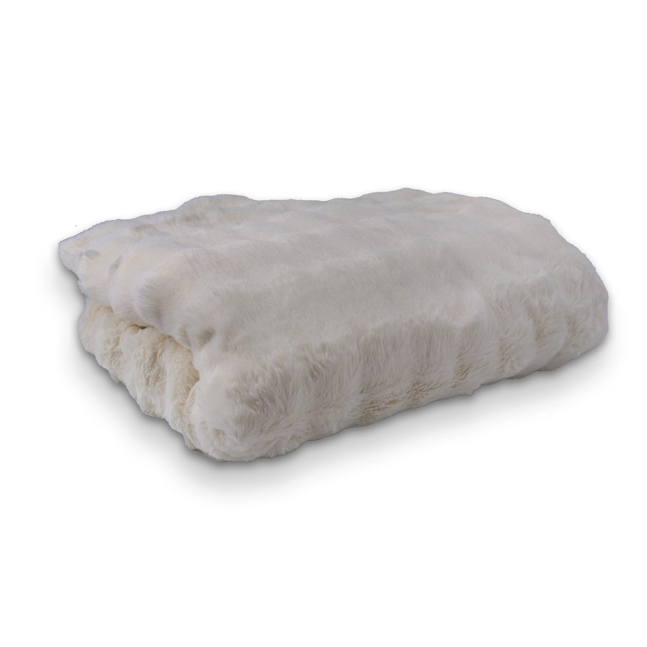 Wohndecke Fair De Luxe Kuscheldecke 100% Polyester, Plaid/Wohndecke, Natur, günstig online kaufen