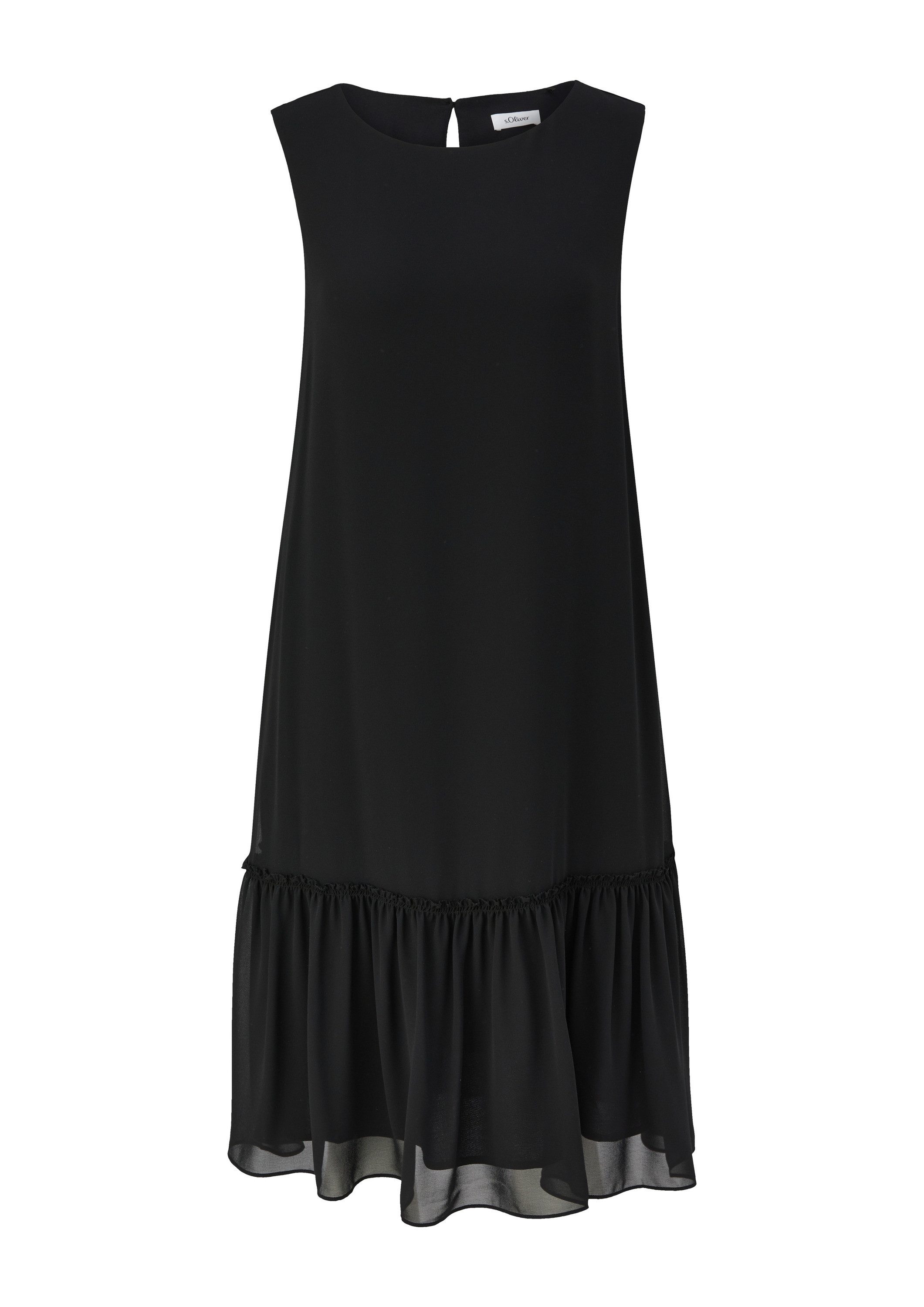 s.Oliver Minikleid Kleid Knieumspielendes Chiffon-Kleid mit günstig online kaufen