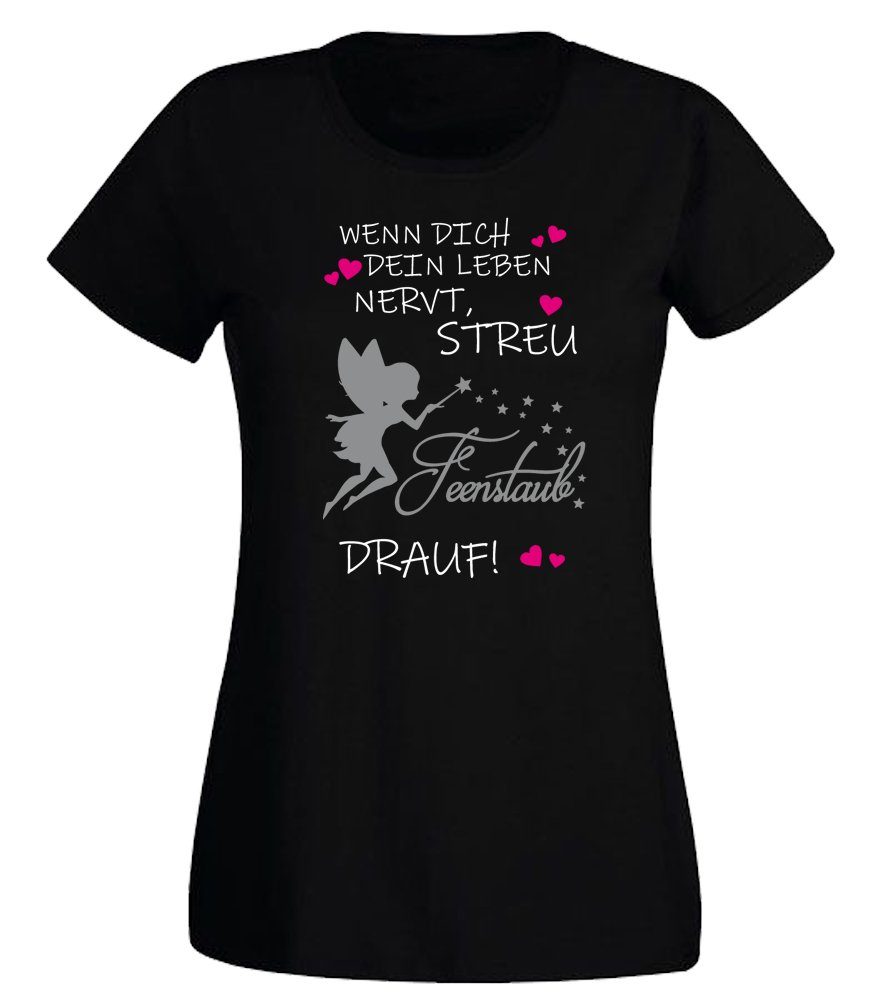 G-graphics T-Shirt Damen T-Shirt - Wenn günstig online kaufen