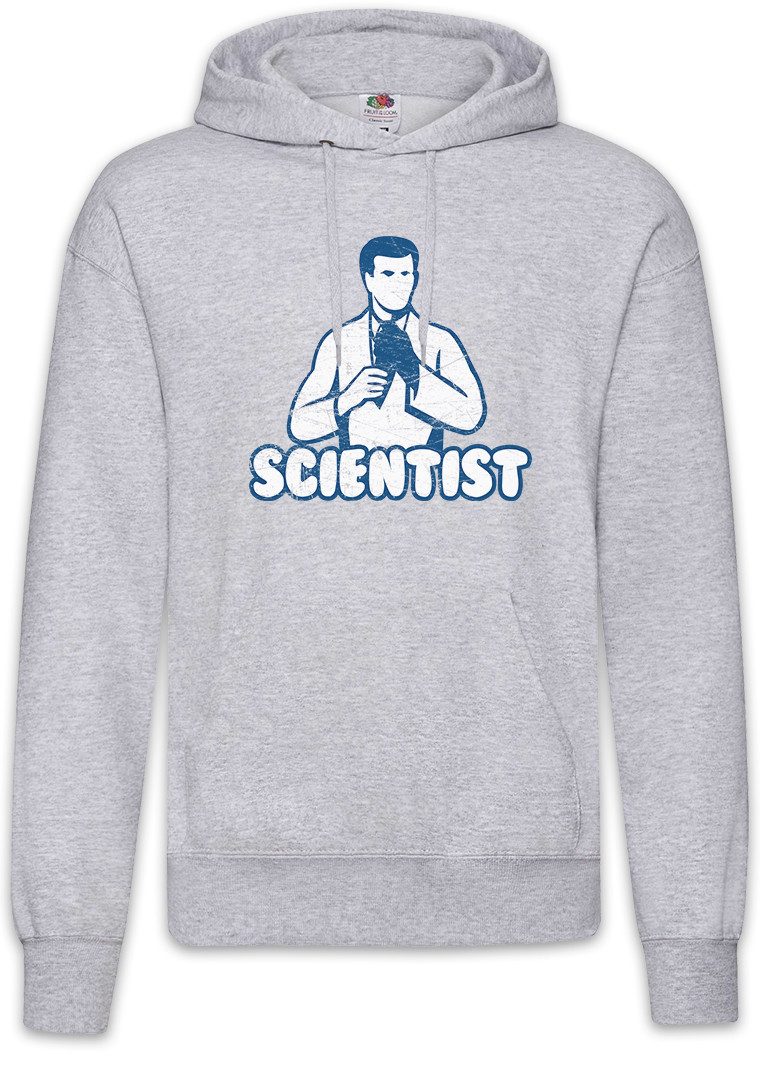 Hoodie Scientist II Herren Hoodie Wissenschaft Wissenschaftler Professor