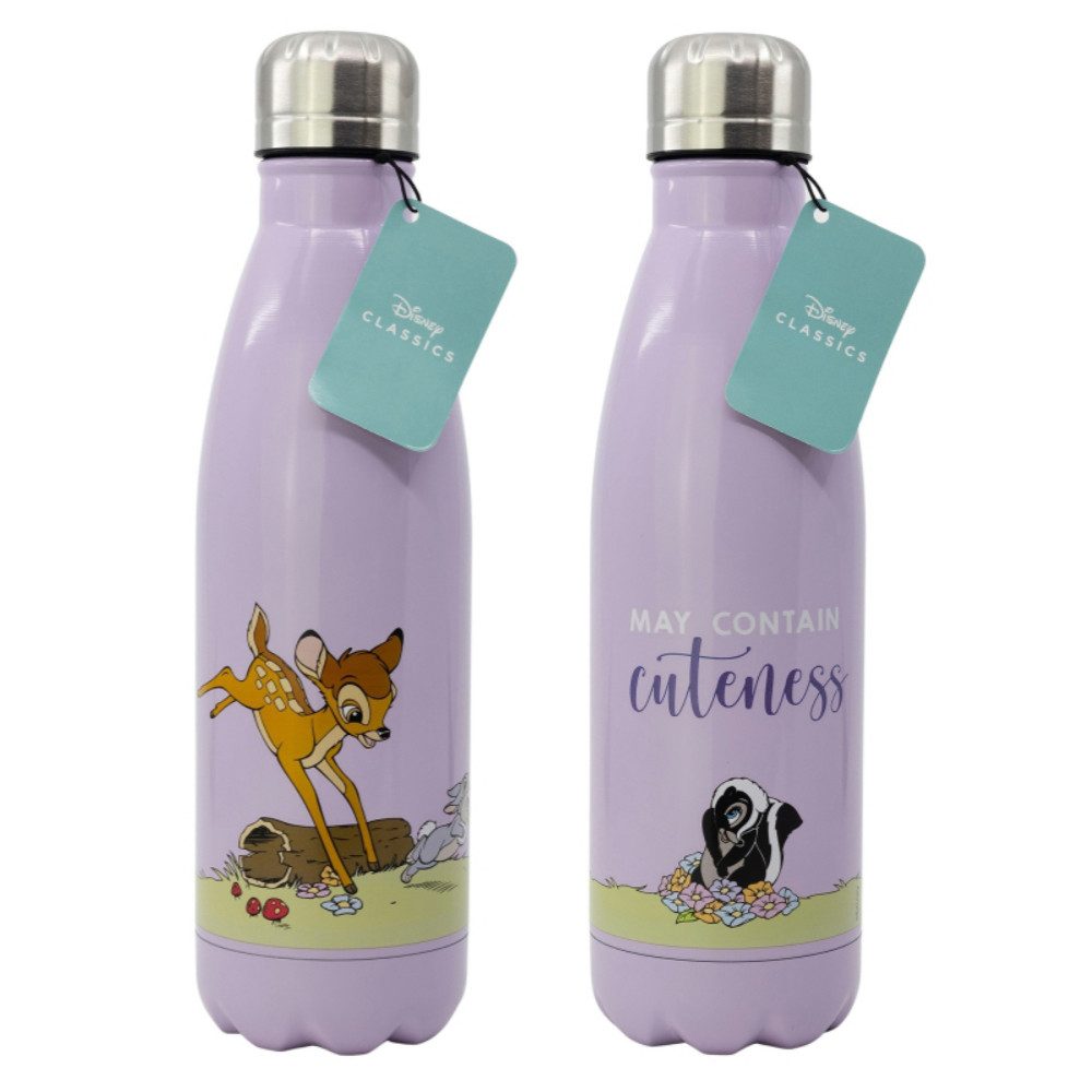Trinkflasche Disney Classic Bambi Edelstahl Wasserflasche Flasche 780ml