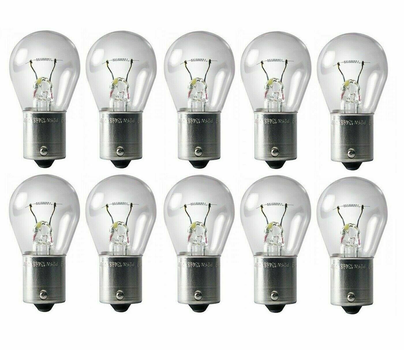 Kummert Business KFZ-Ersatzleuchte 10x Glühlampe 21W 12V BA15S, BA15S, Warmweiß