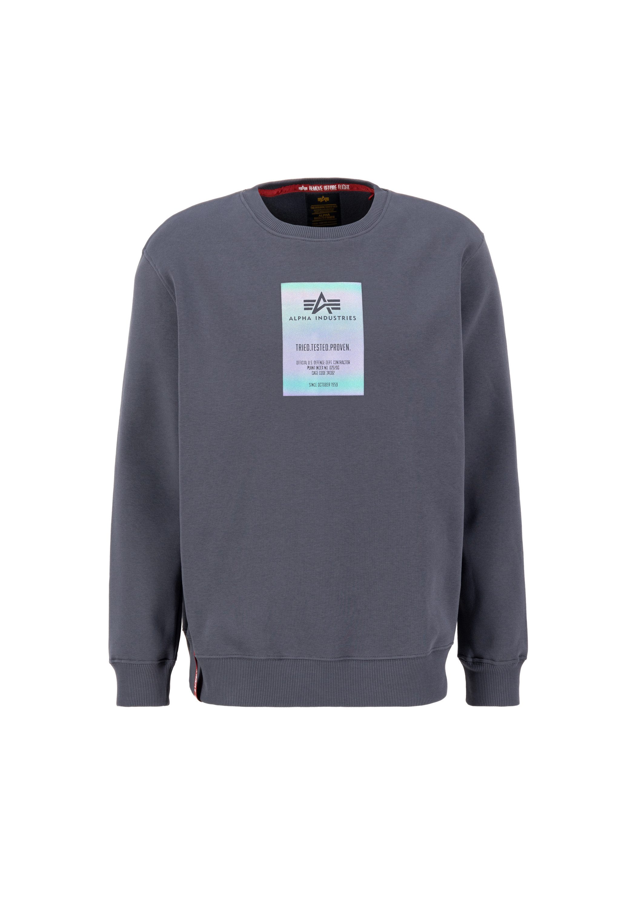Alpha Industries Sweater Rainbow Refl. Label Sweater günstig online kaufen